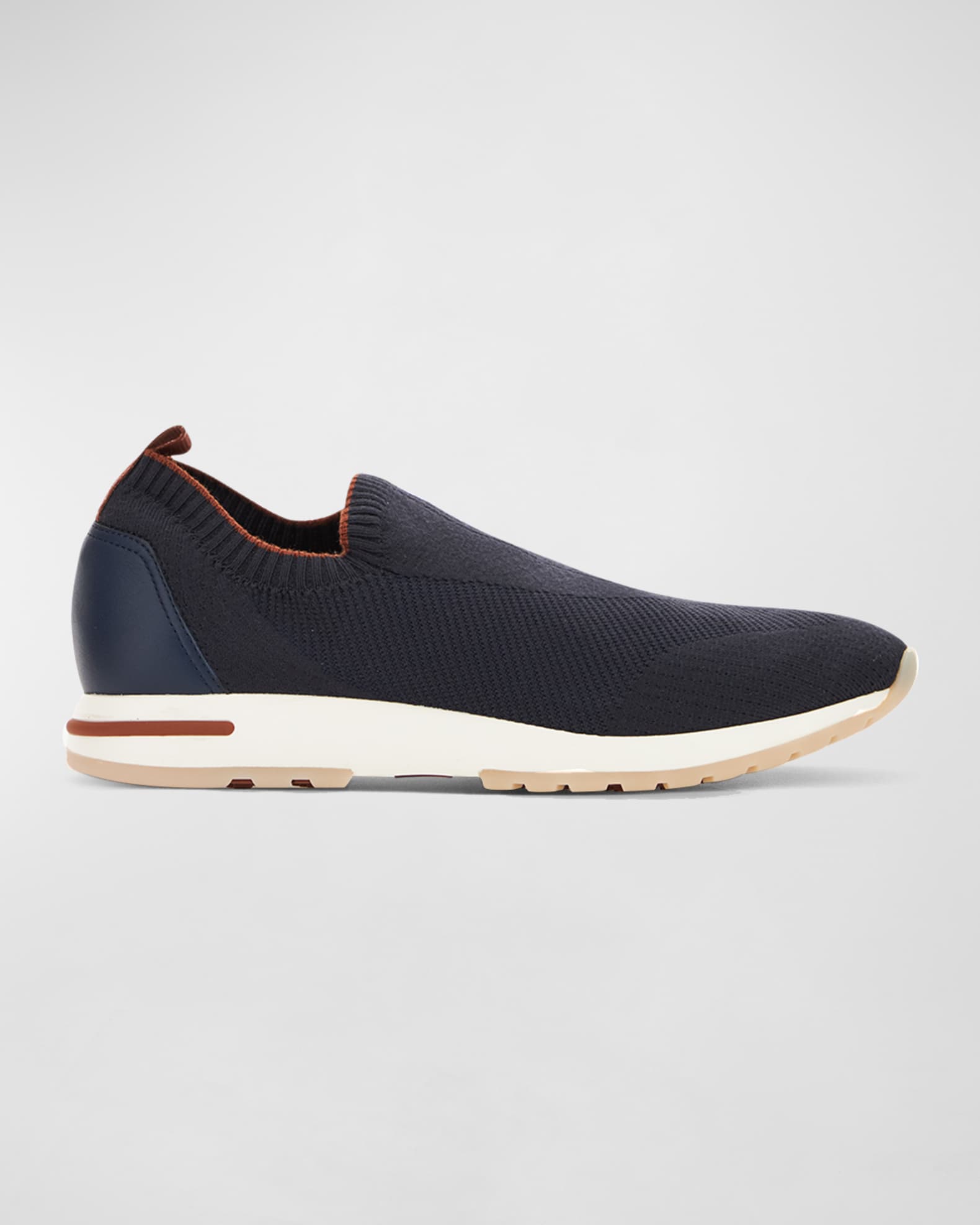Loro Piana Men's 360 LP Flexy Walk Active Wish Knit Sneakers