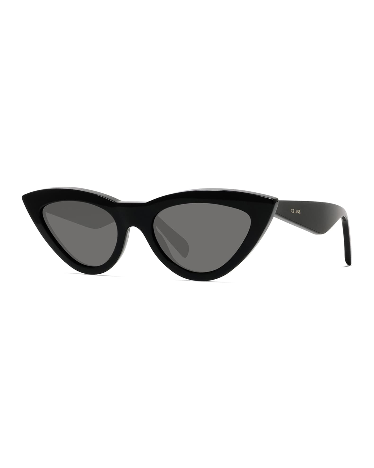 celine cat eye sunglasses black