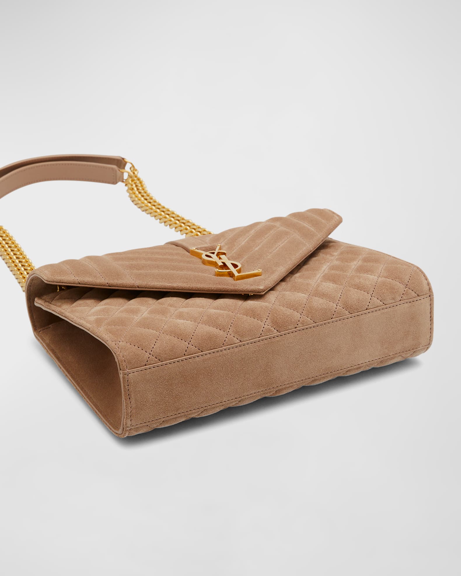 Ysl suede envelope bag online