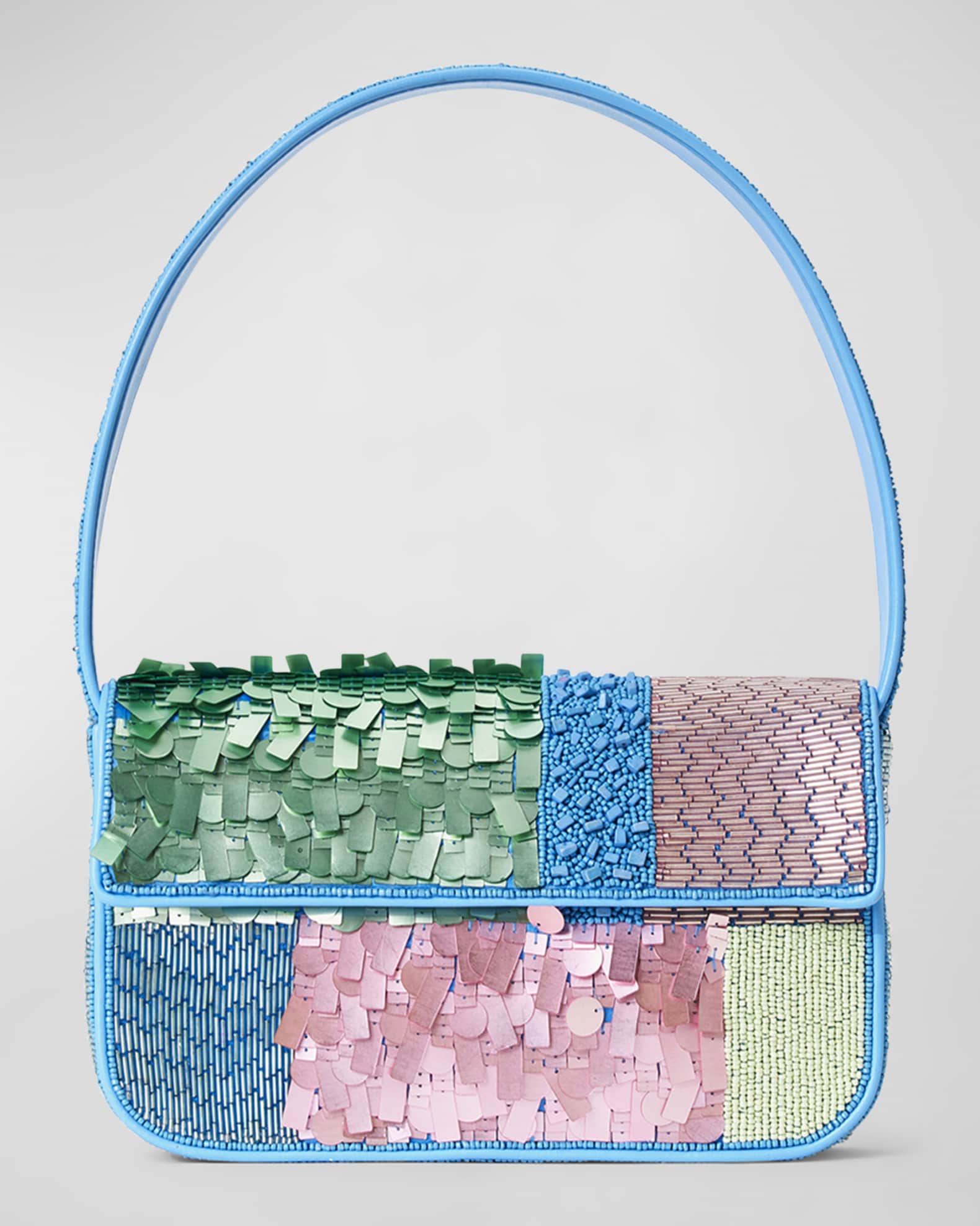 STAUD Tommy Floral Shoulder Bag