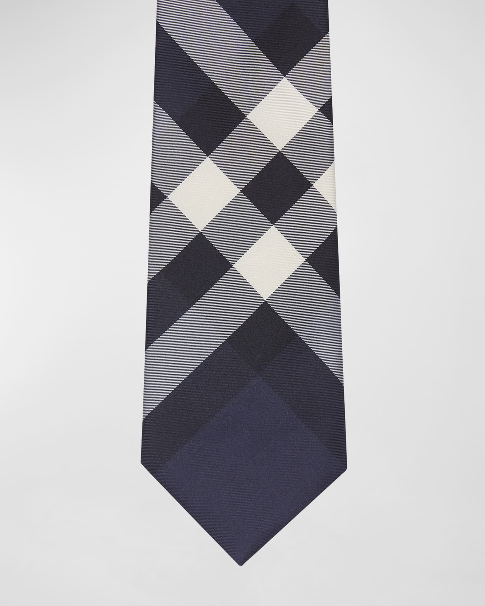 Burberry Men's Exploded Check Silk Tie | Neiman Marcus