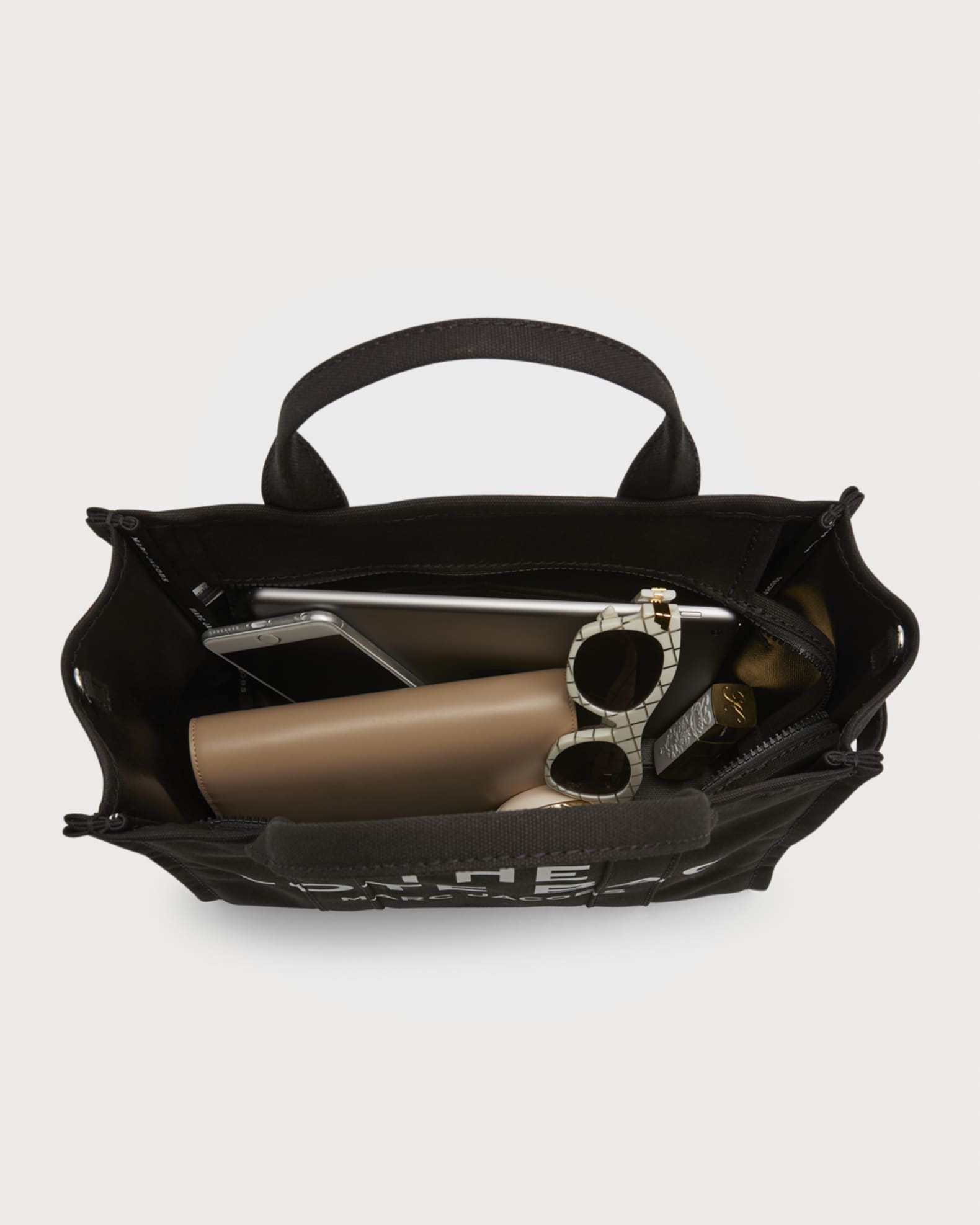 【MARC JACOBS】 The Medium Tote Canvas Bag M0016161001 Marc Jacobs The Canvas Tote Bag Medium M0016161 001 Black | eBay