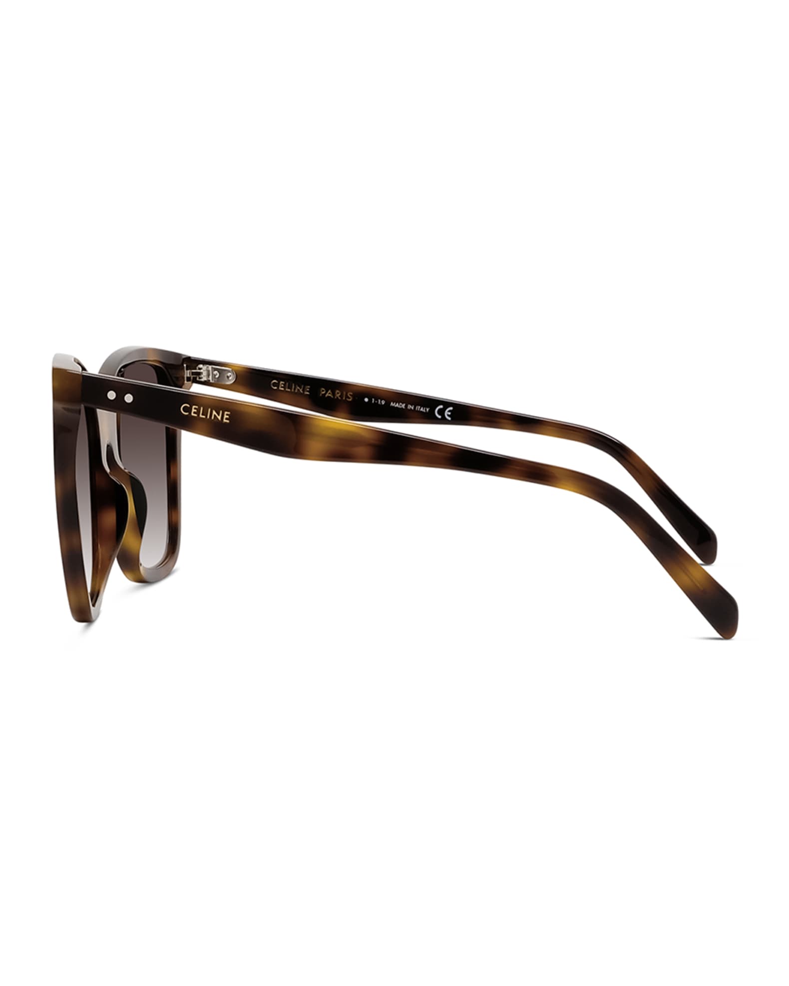 Celine Cat-Eye Monochromatic Acetate Sunglasses | Neiman Marcus