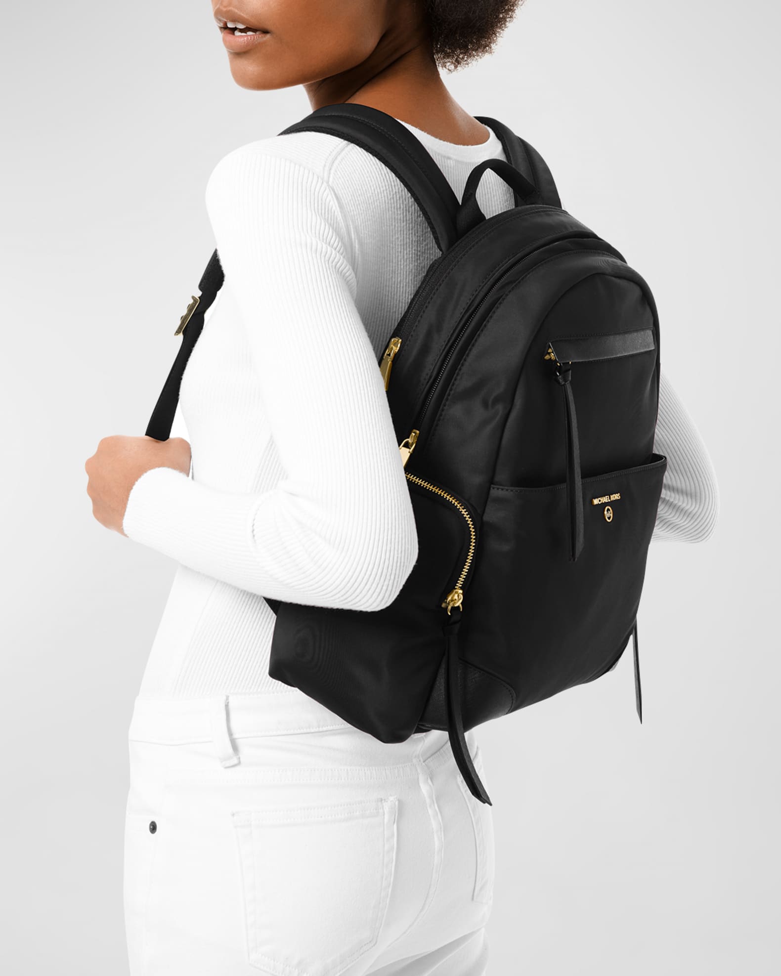 MICHAEL Michael Kors Prescott Large Gabardine Backpack Neiman Marcus