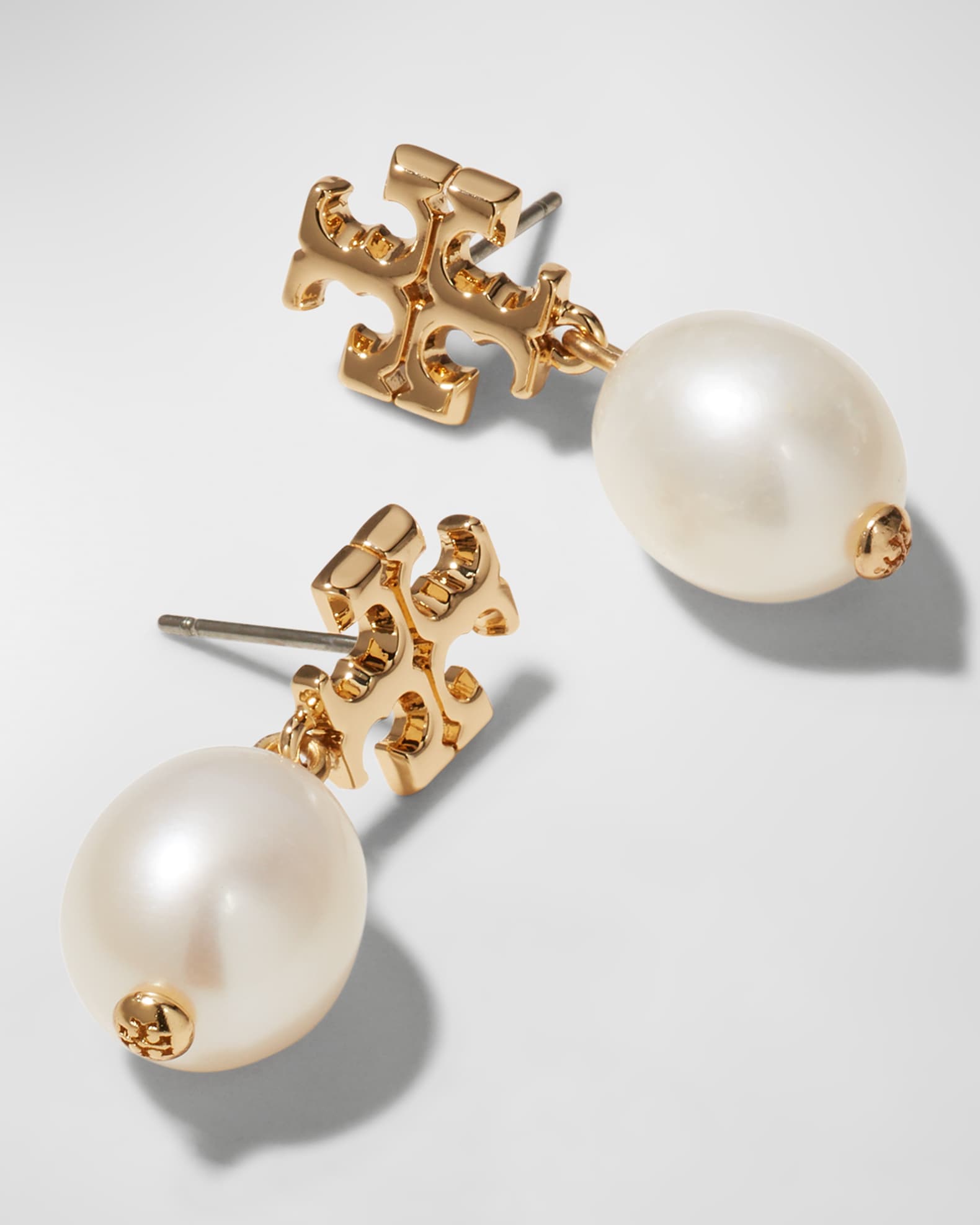Designer pearl drop earrings best sale