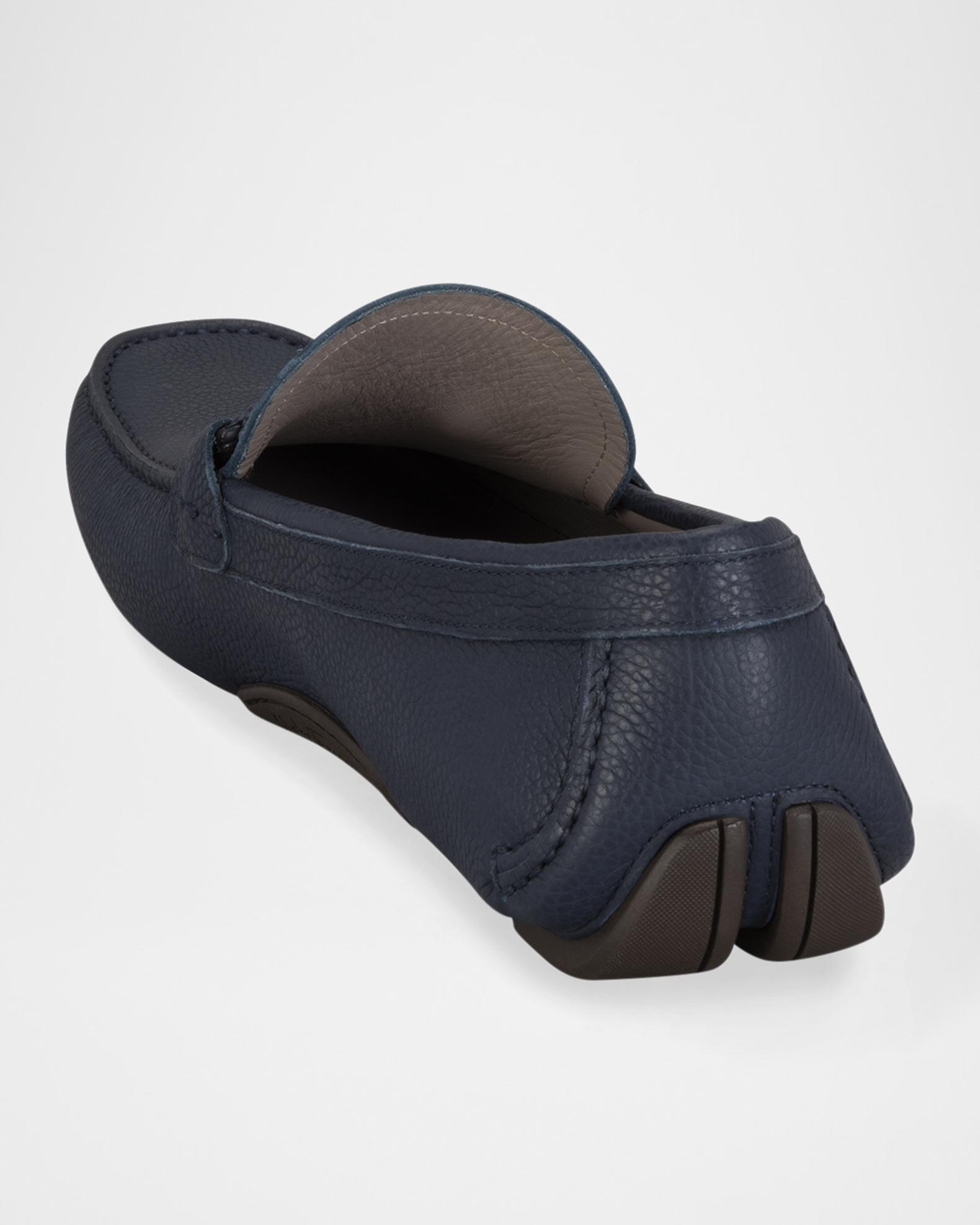 NIB SALVATORE FERRAGAMO Men’s Front 4  Slip On Driver Moccasins Gancini buckle loafer - Men | Ferragamo main image 4