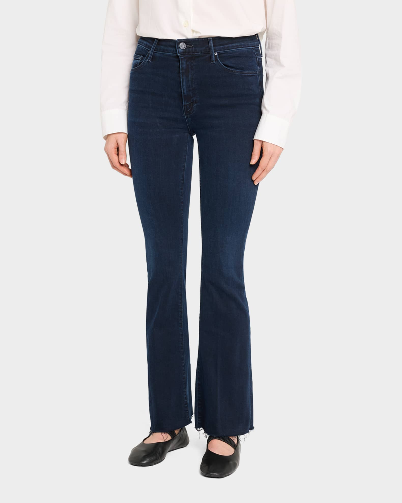 The Weekender Frayed Flare Jeans 1