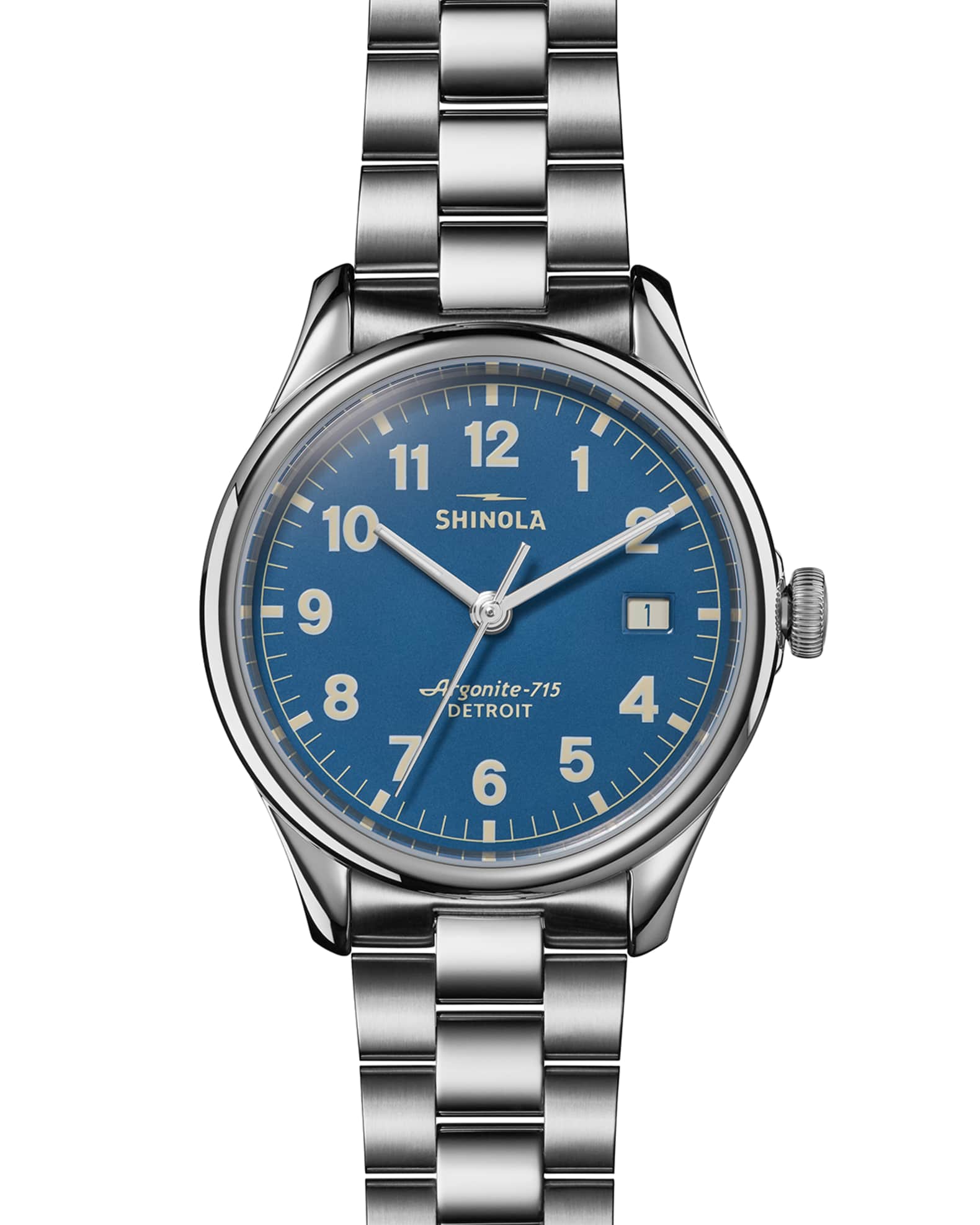 Shinola Limited-Edition Smokey Robinson My Guy 38mm Bracelet Watch 