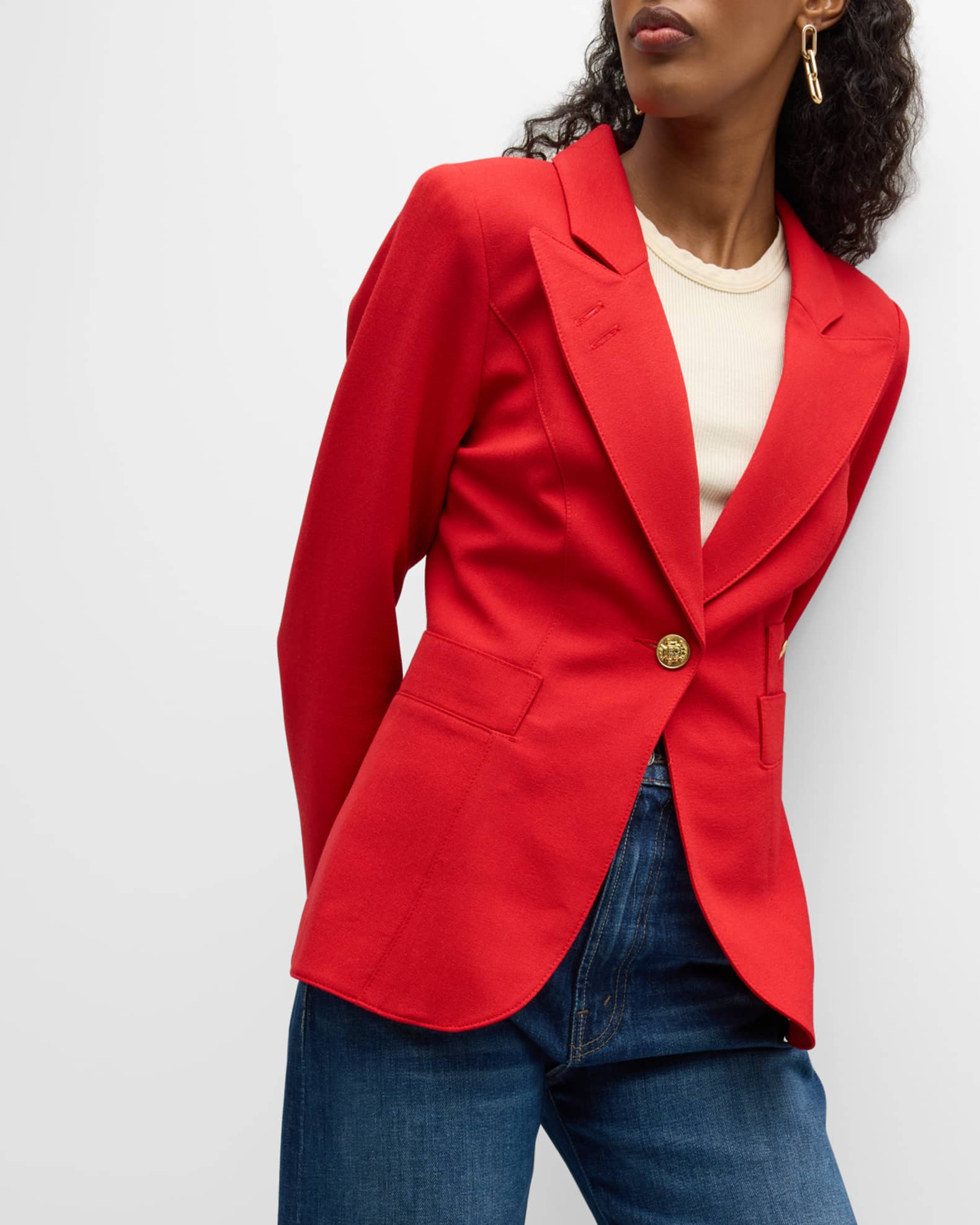 Smythe Classic Duchess Blazer | Neiman Marcus