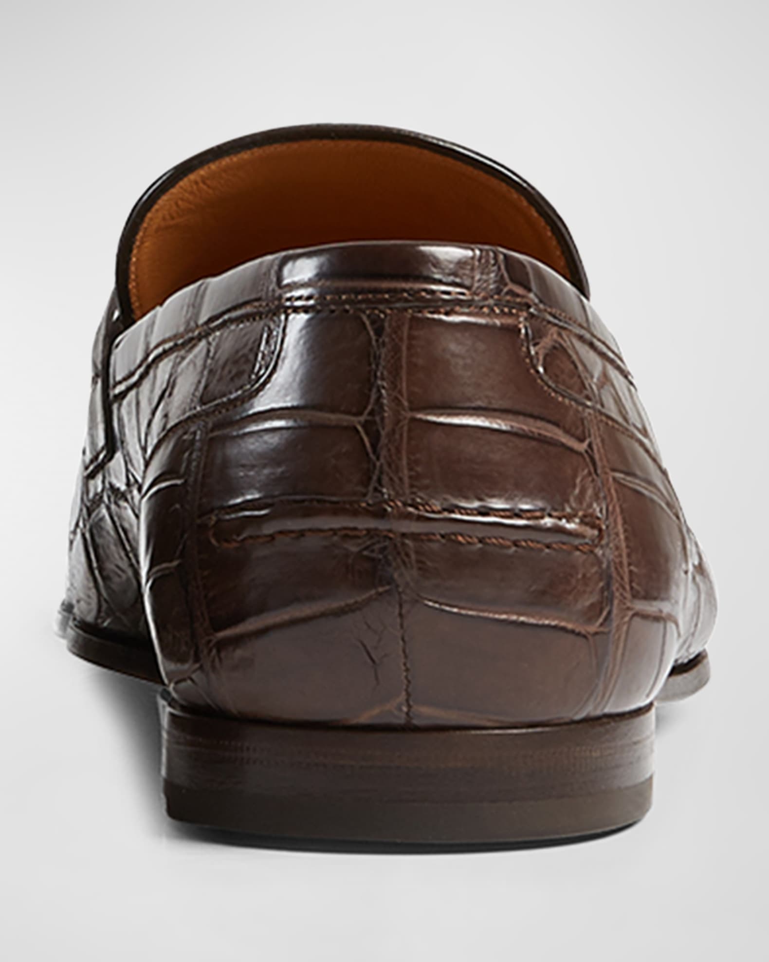 Men s Jordaan Crocodile Loafers