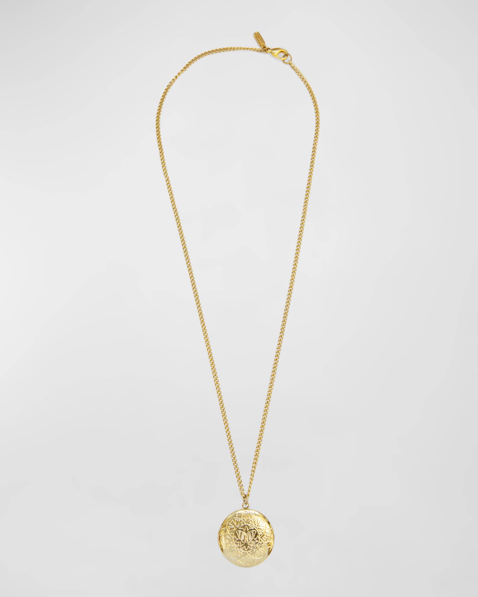 Ben-Amun Round Locket Necklace | Neiman Marcus
