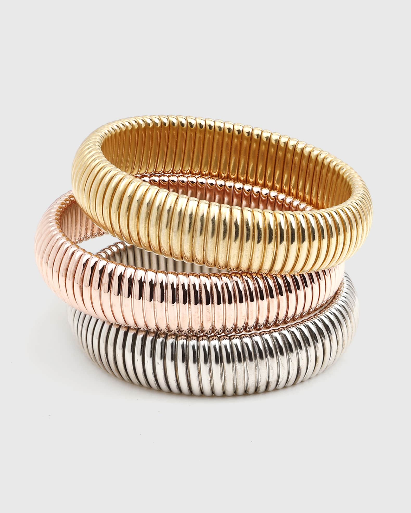 Ben-Amun Cobra Elastic Bracelets, Set of 3, Multi | Neiman Marcus