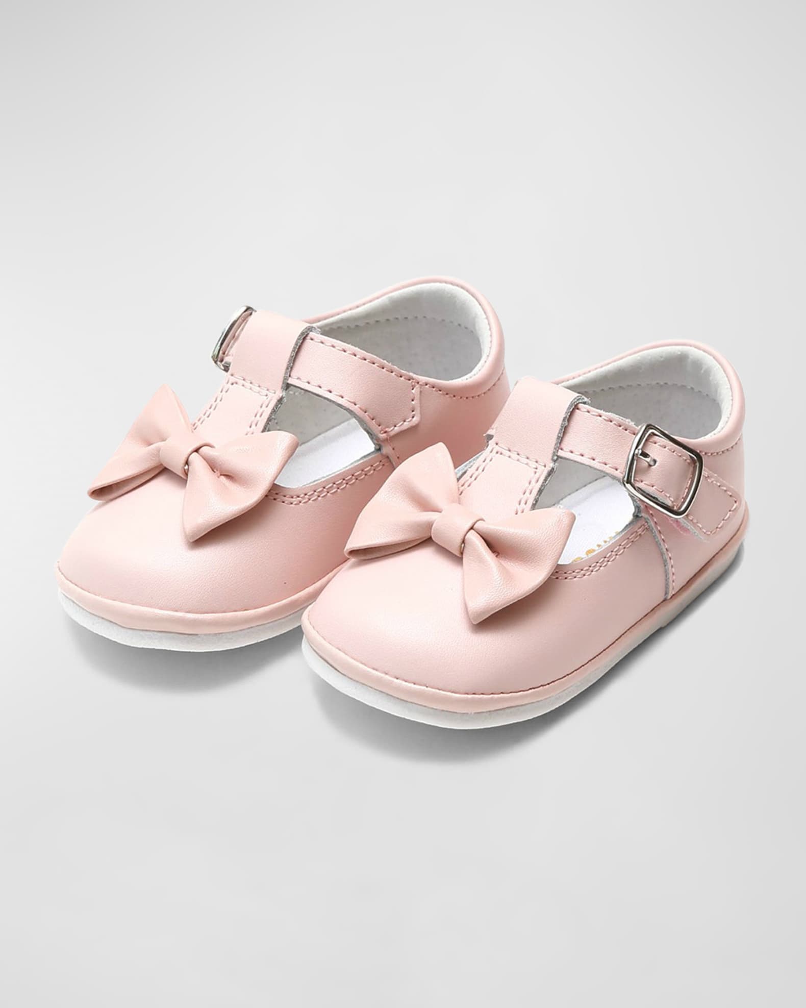 Minnie Bow Leather Mary Janes, Baby 0