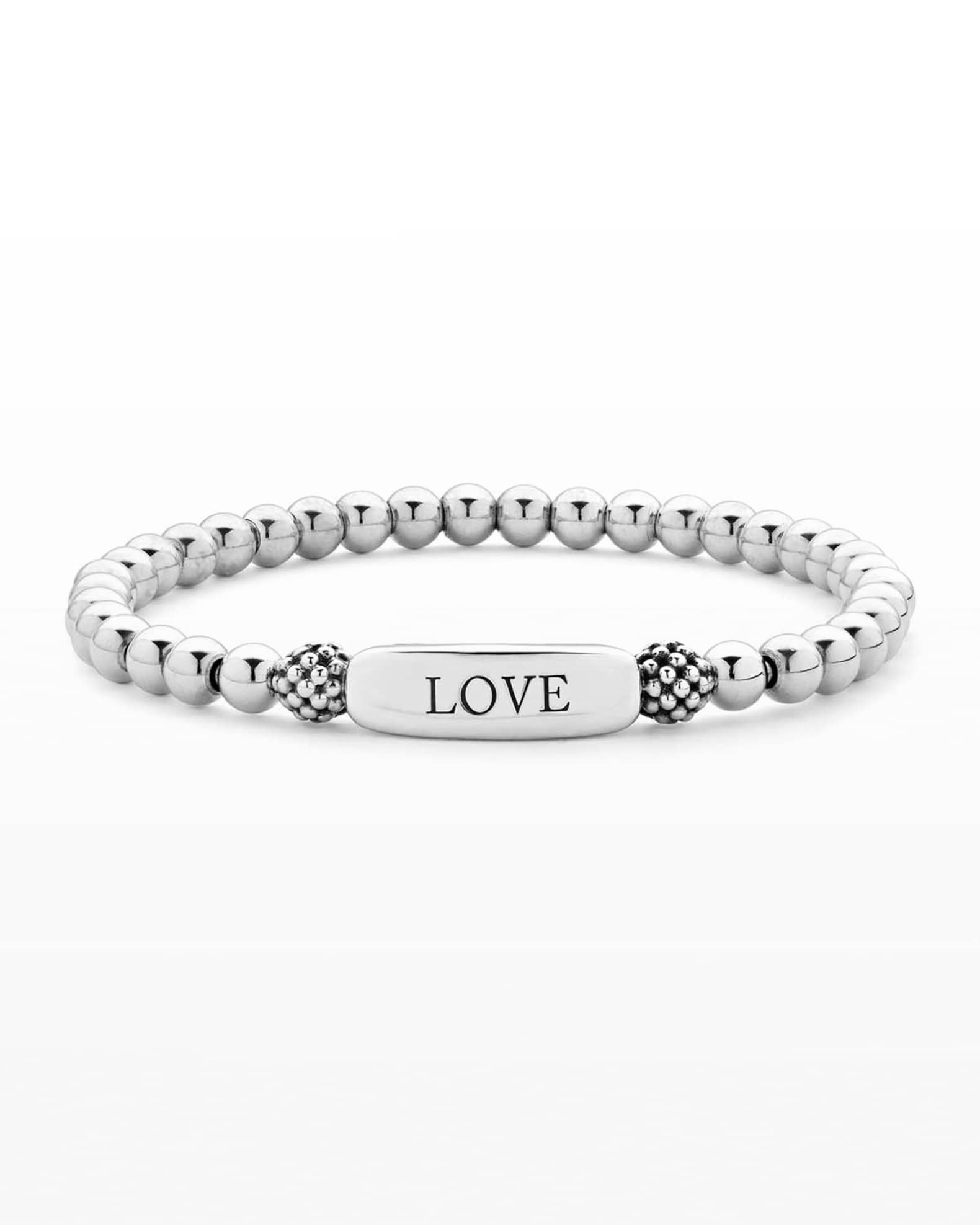 LAGOS Signature Caviar Love Stretch Bracelet