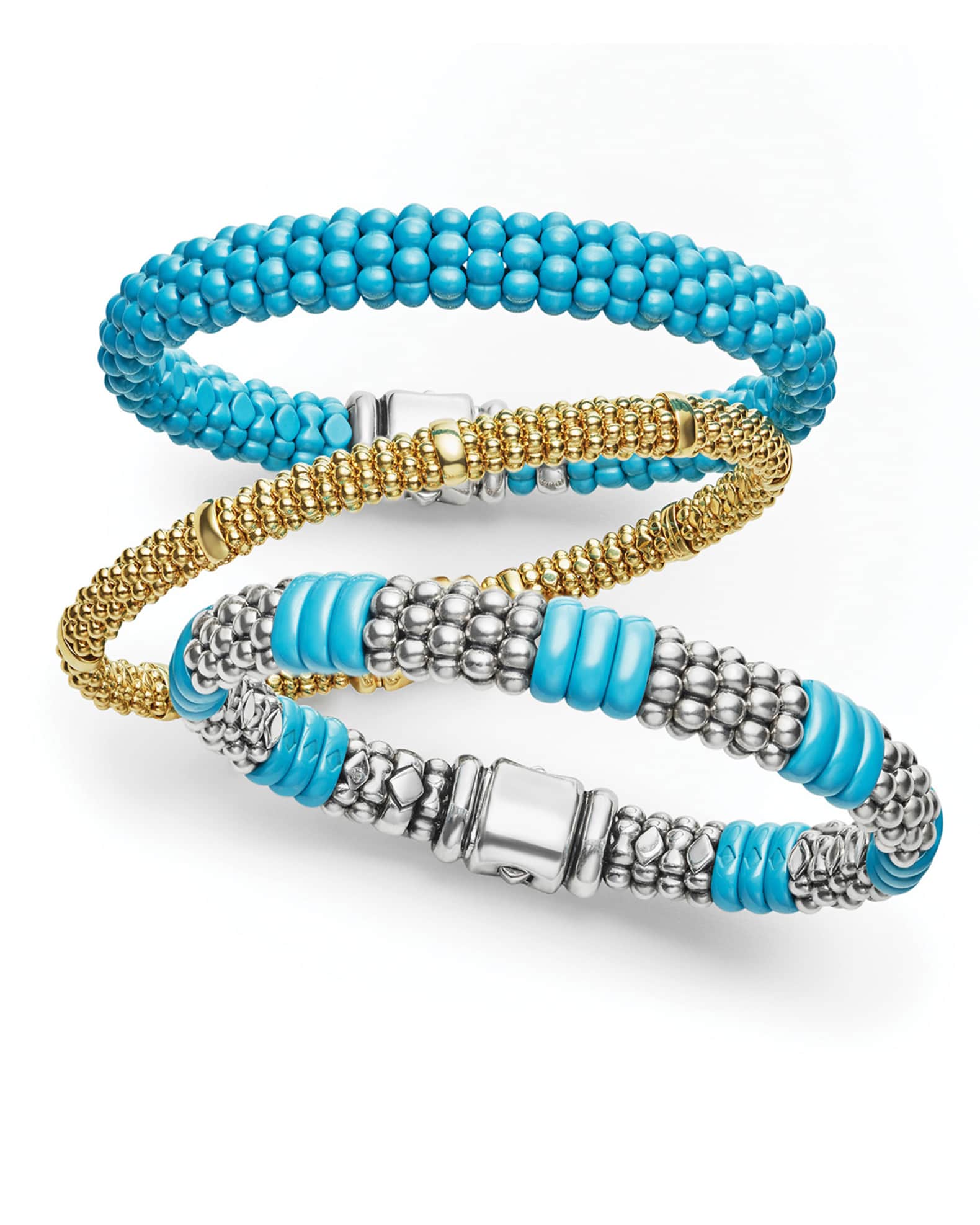 Lagos blue caviar bracelet Clearance