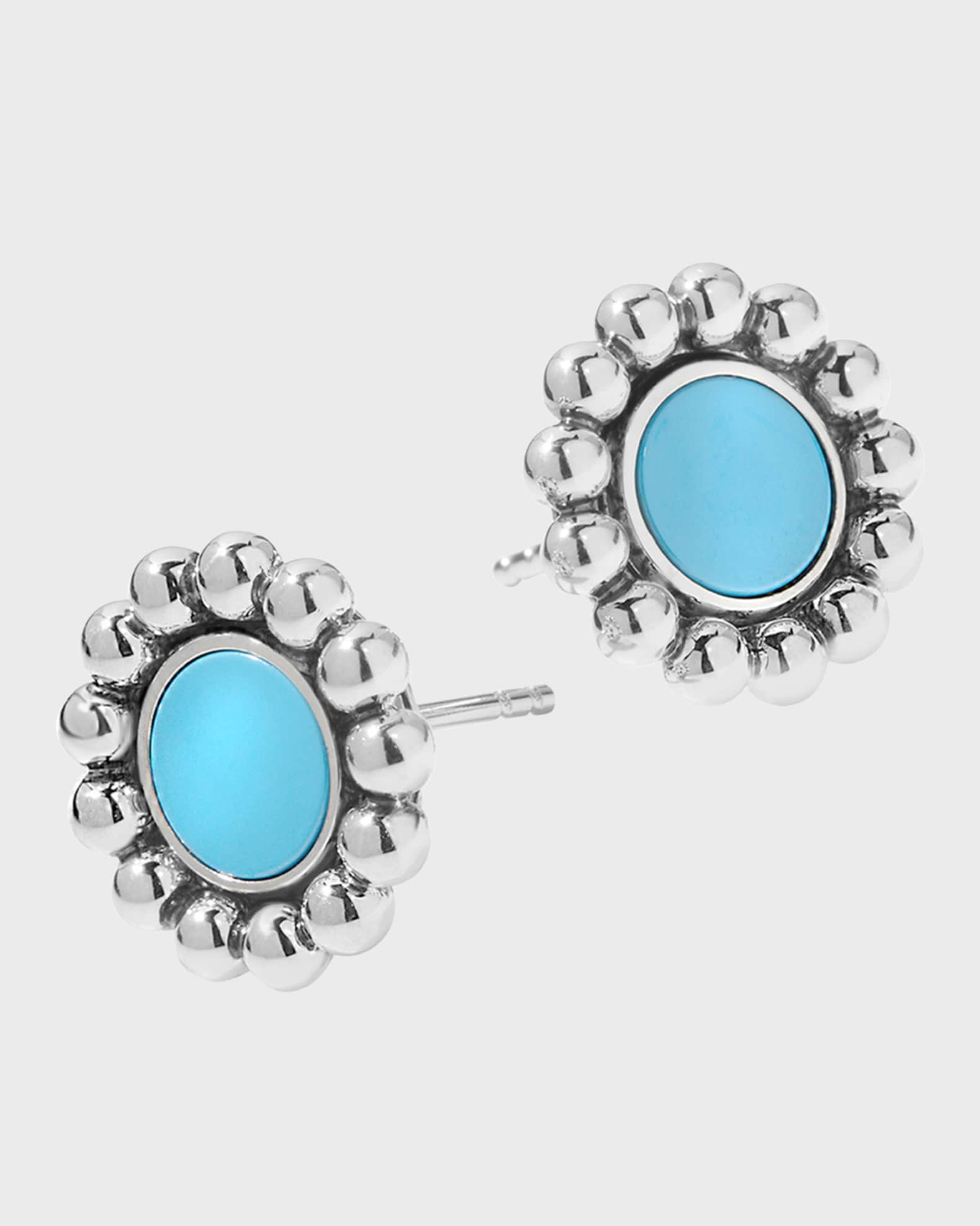 Lagos turquoise earrings hot sale