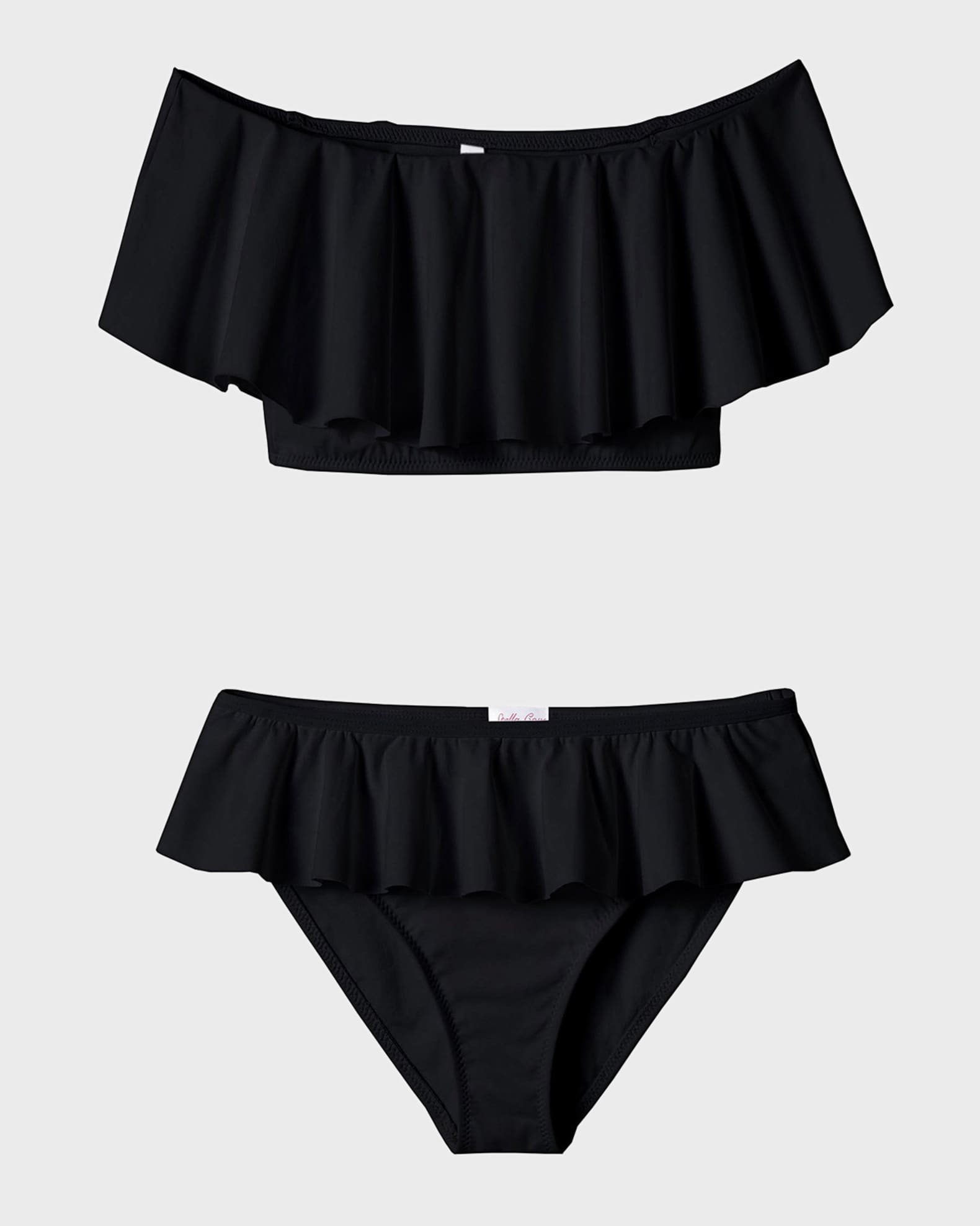 Stella Cove Girl's Ruffle Two-Piece Bikini, Size 4-14 | Neiman Marcus
