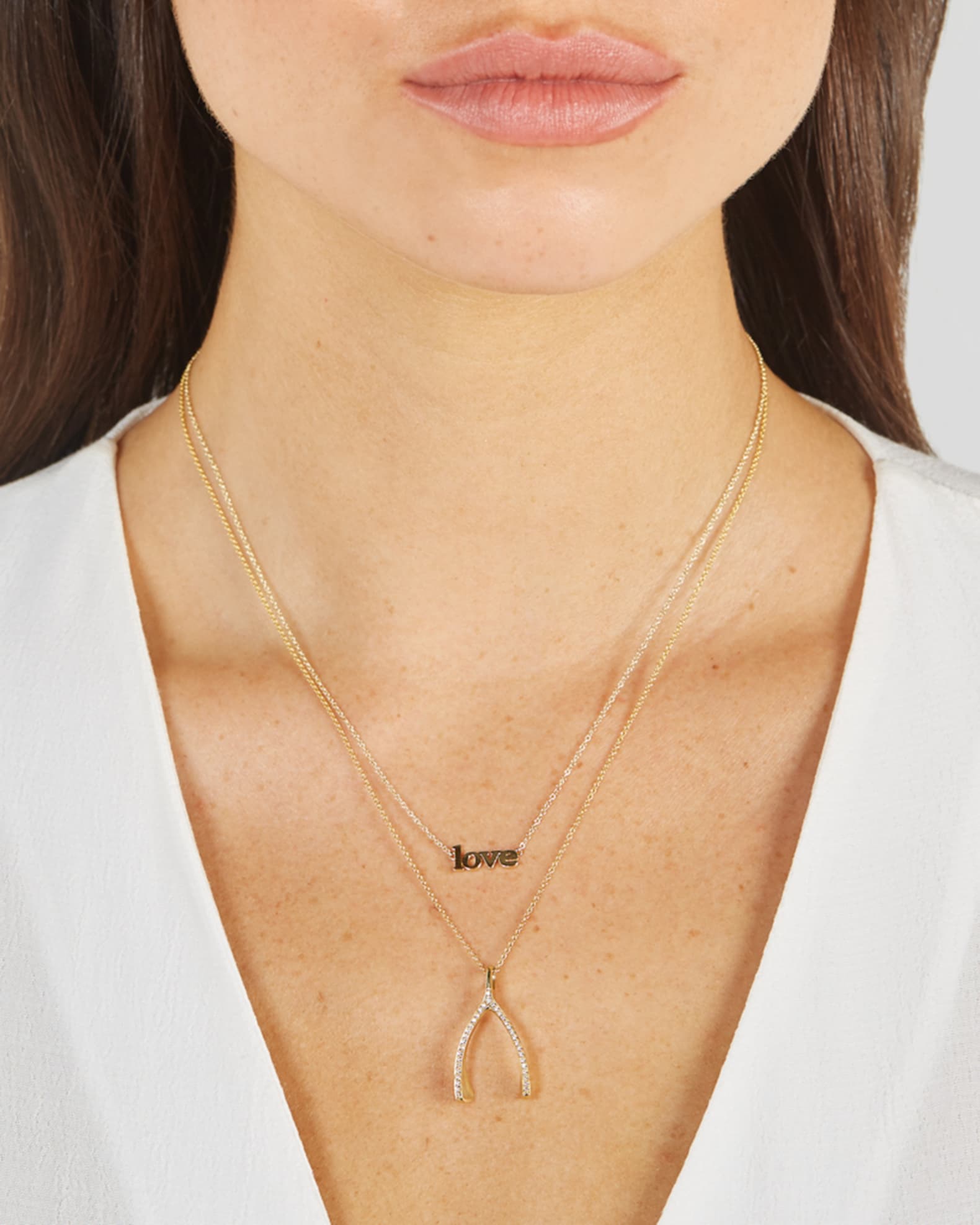 Jennifer meyer wishbone necklace new arrivals