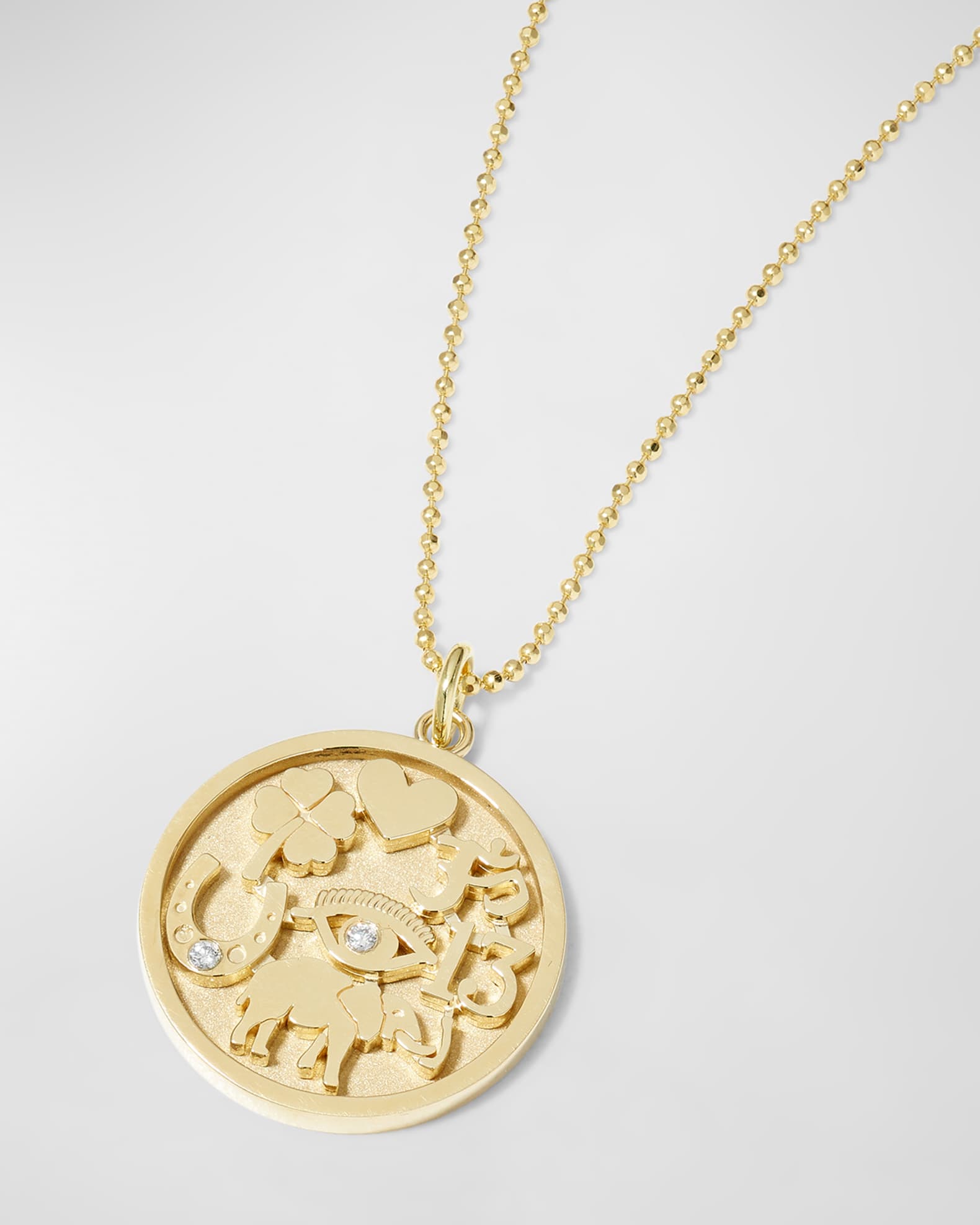 Jen meyer best sale good luck necklace