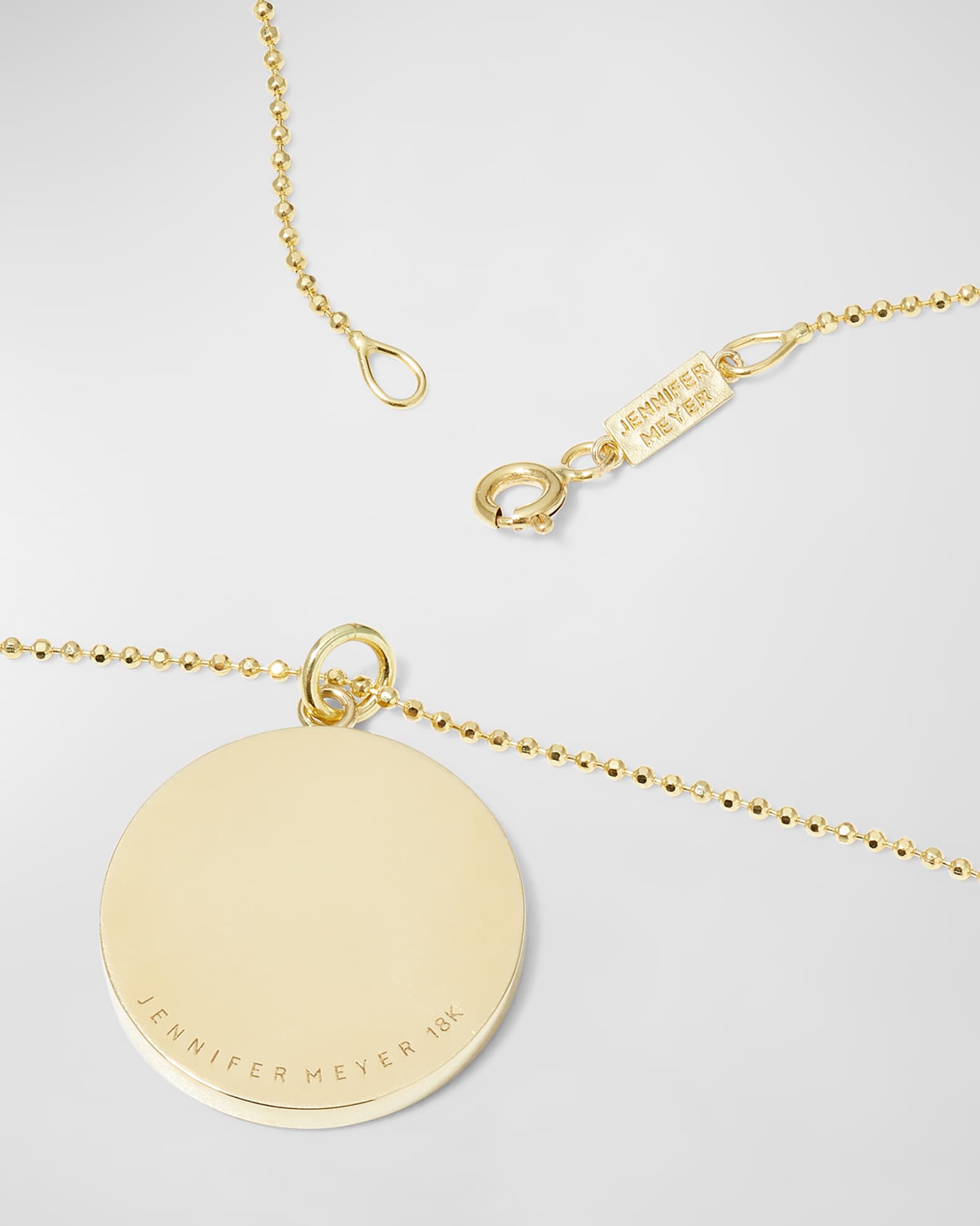 Jennifer Meyer | 18K Gold Good Luck Necklace | Fine Jewelry