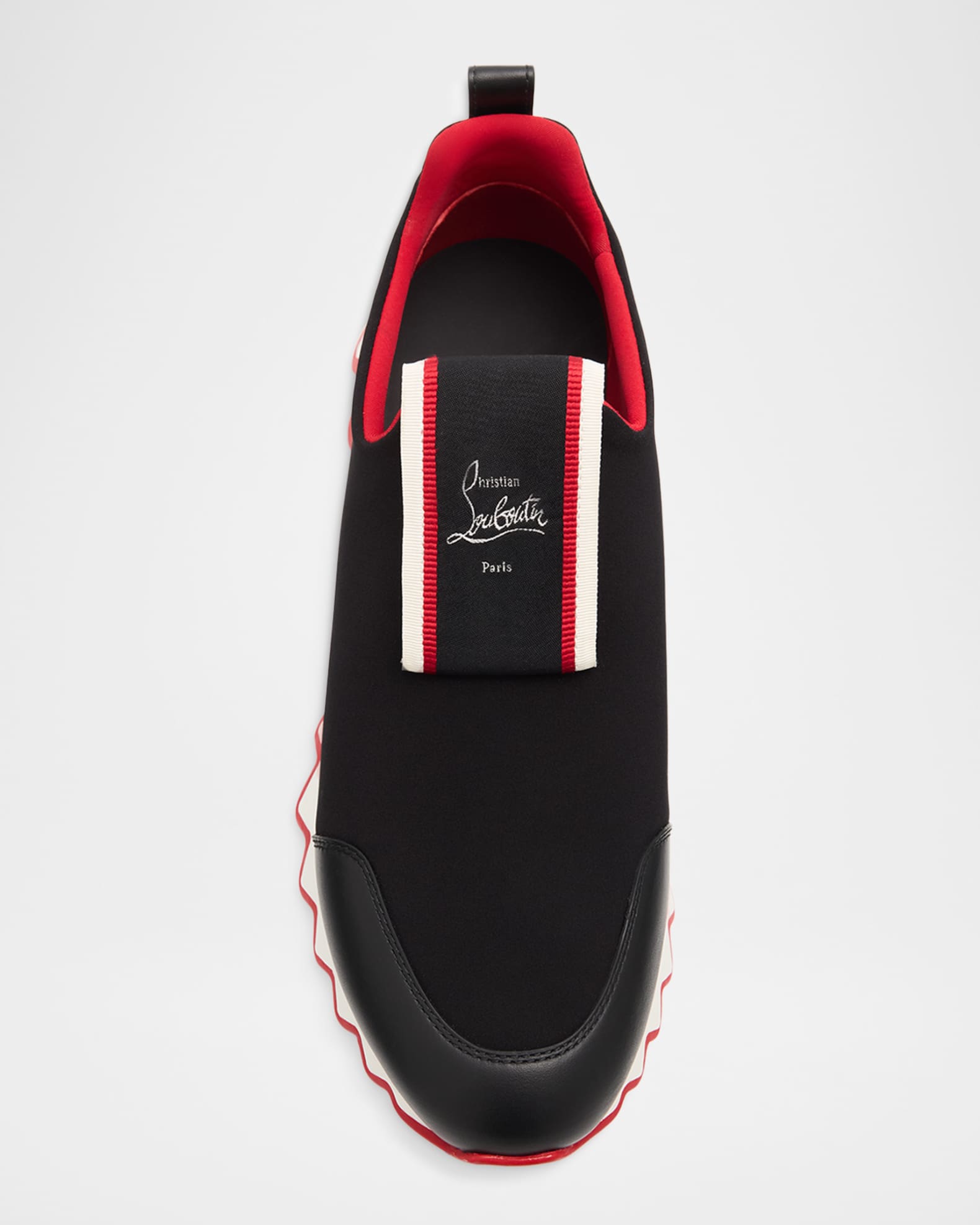 Christian Louboutin Tiketa Slip-On Runner Sneakers | Neiman Marcus