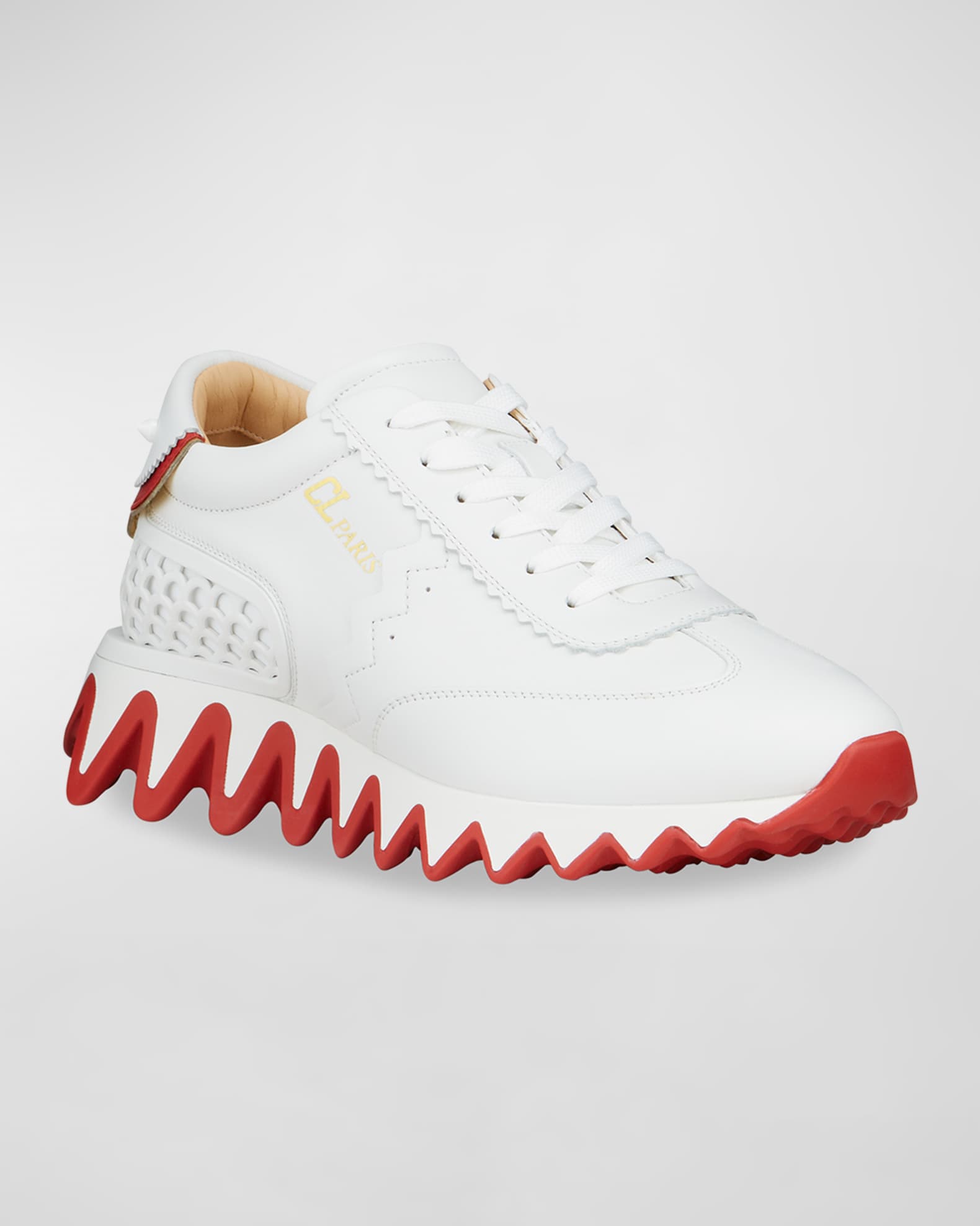 Christian Louboutin Loubishark Donna Red Sole Runner Sneakers