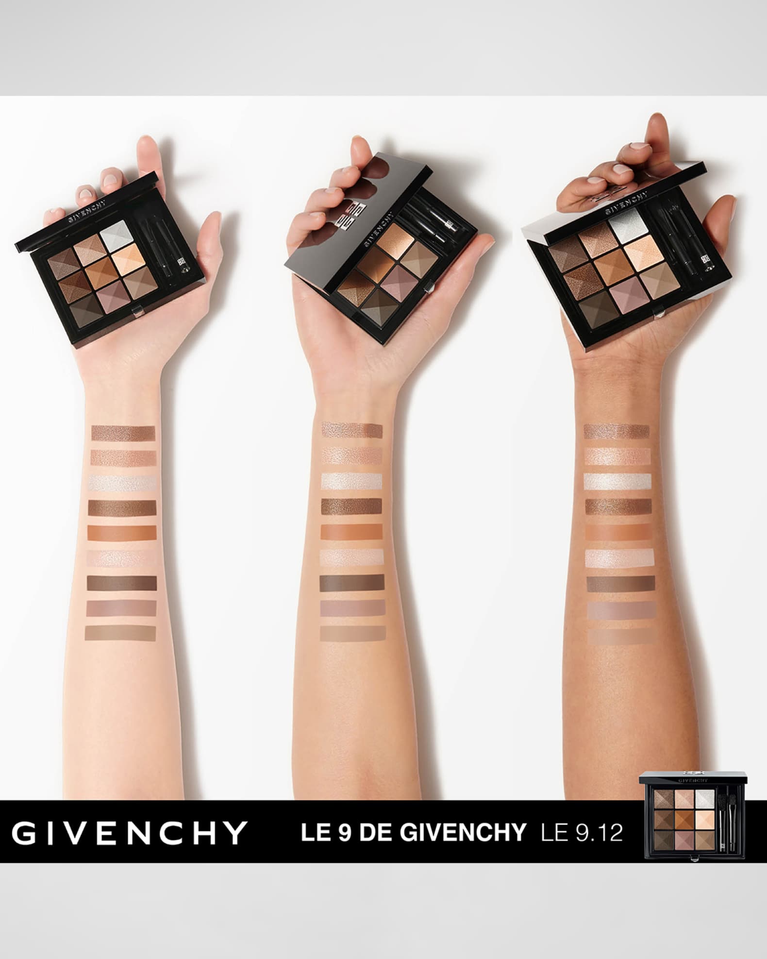 Le 9 de Givenchy Multi-finish Eyeshadow Palette 1