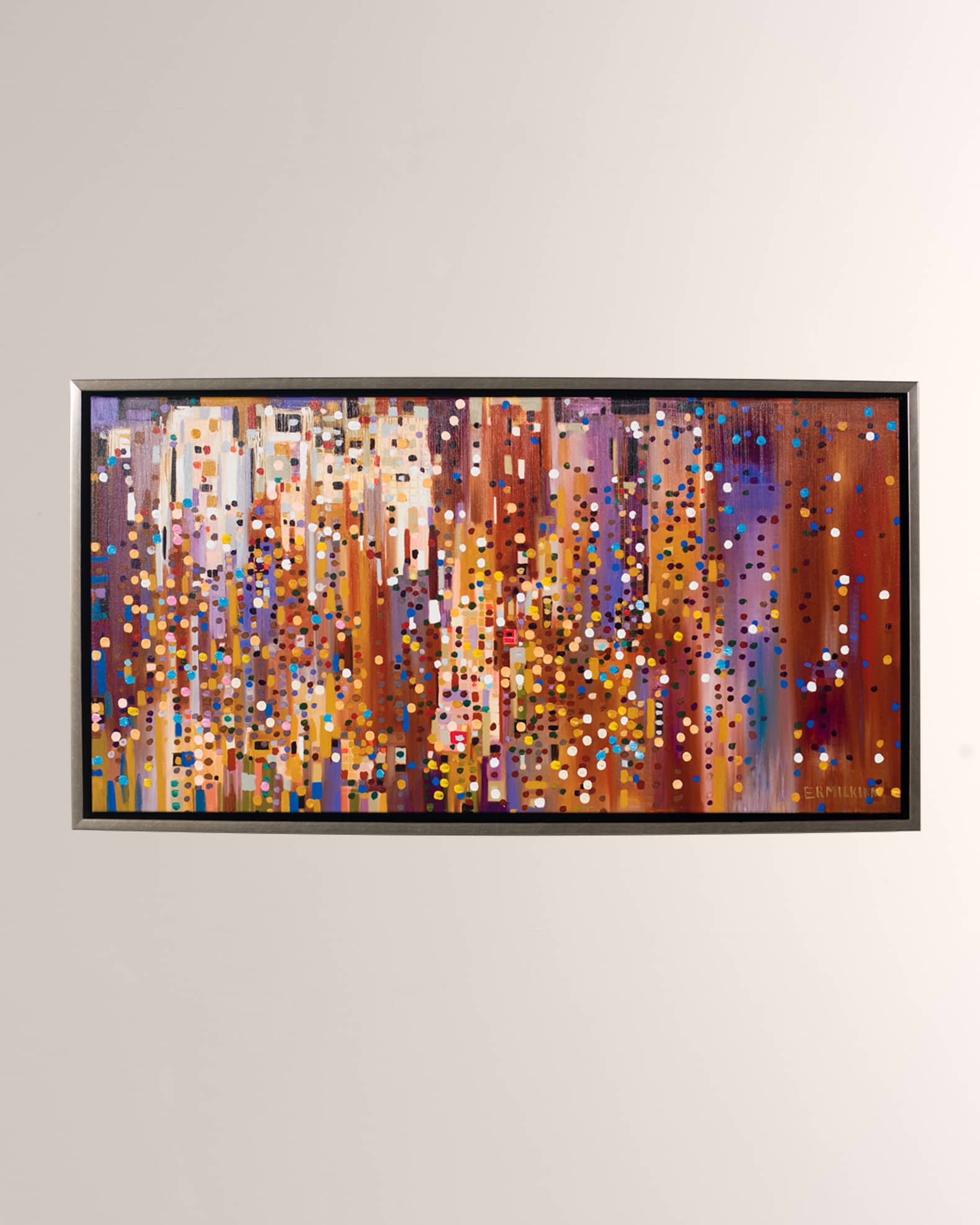 "New City" Canvas Art by Ermilkina 0
