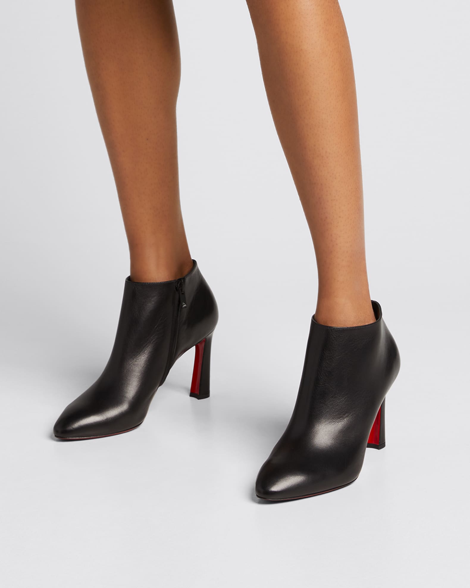 Eleonor Red Sole Ankle Booties 1
