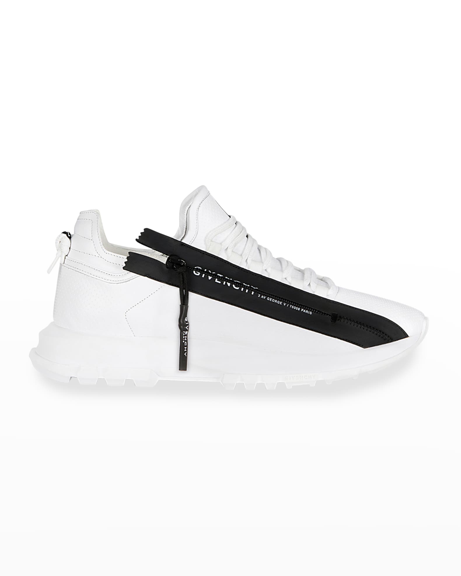 Givenchy Spectre Logo Zip Runner Sneakers | Neiman Marcus