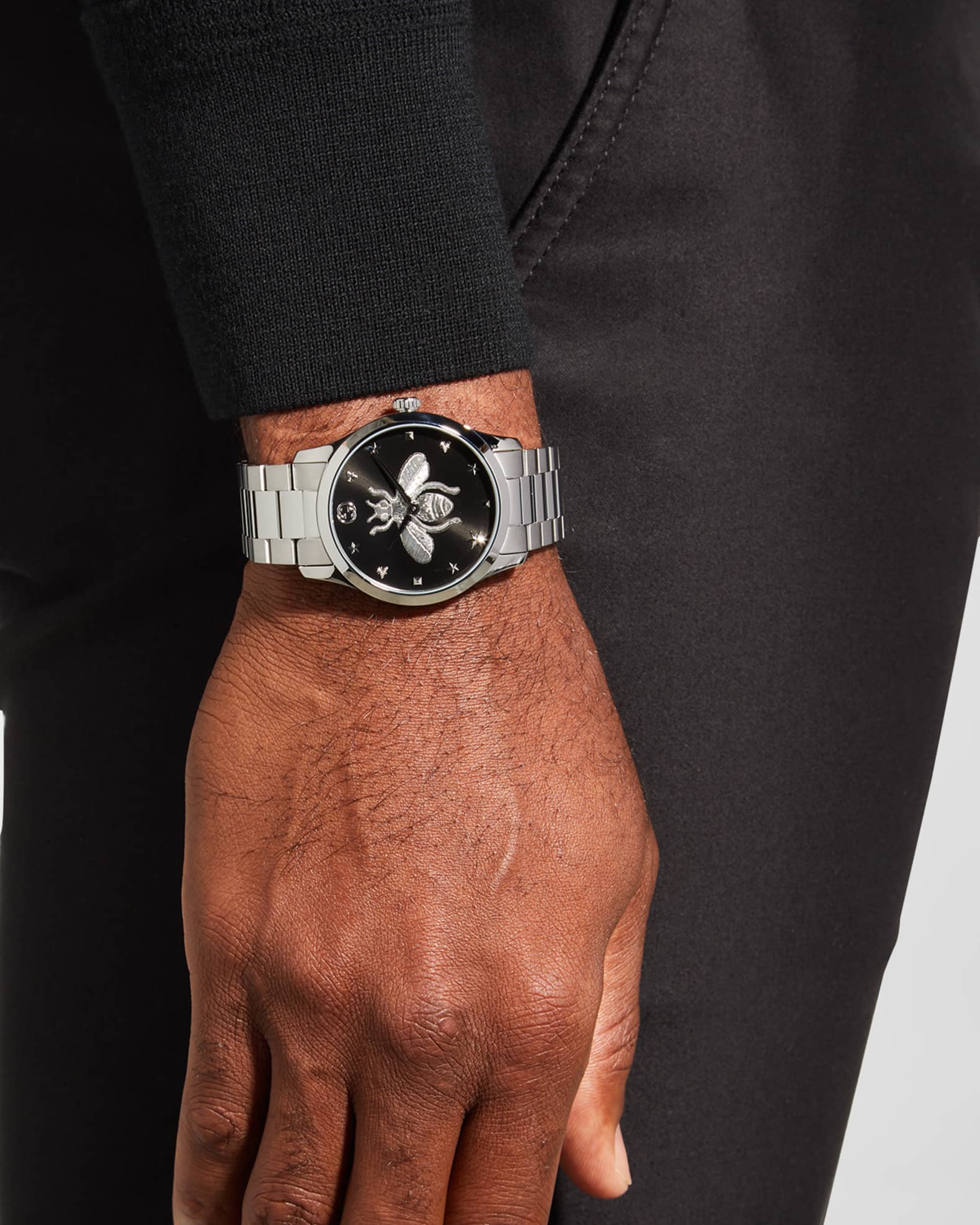 Mens gucci bee 2025 watch