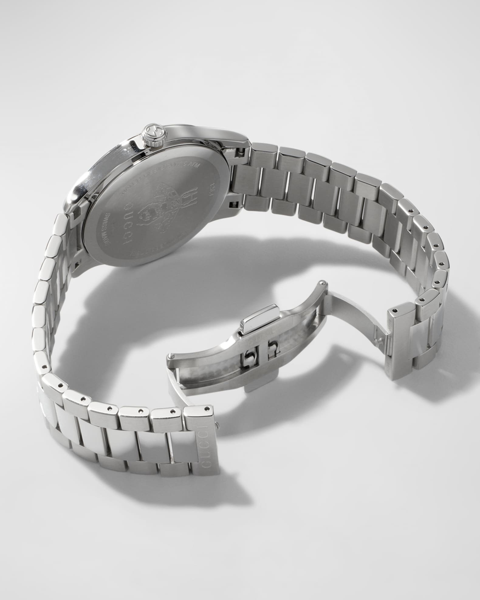 Men's 38mm G-Timeless Bee Watch with 3-Link Bracelet