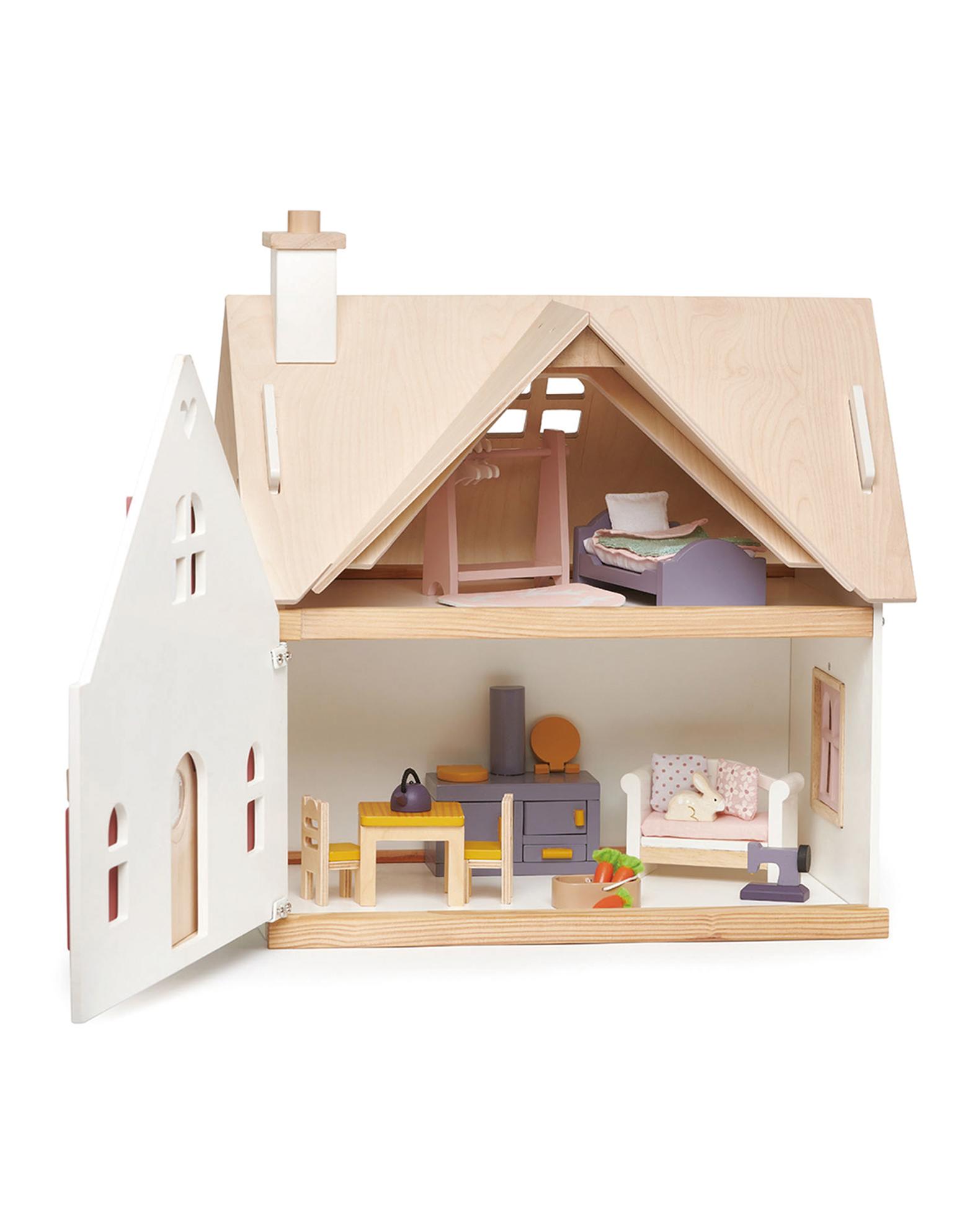 Tender Leaf Toys Cottontail Cottage Dollhouse | Neiman Marcus