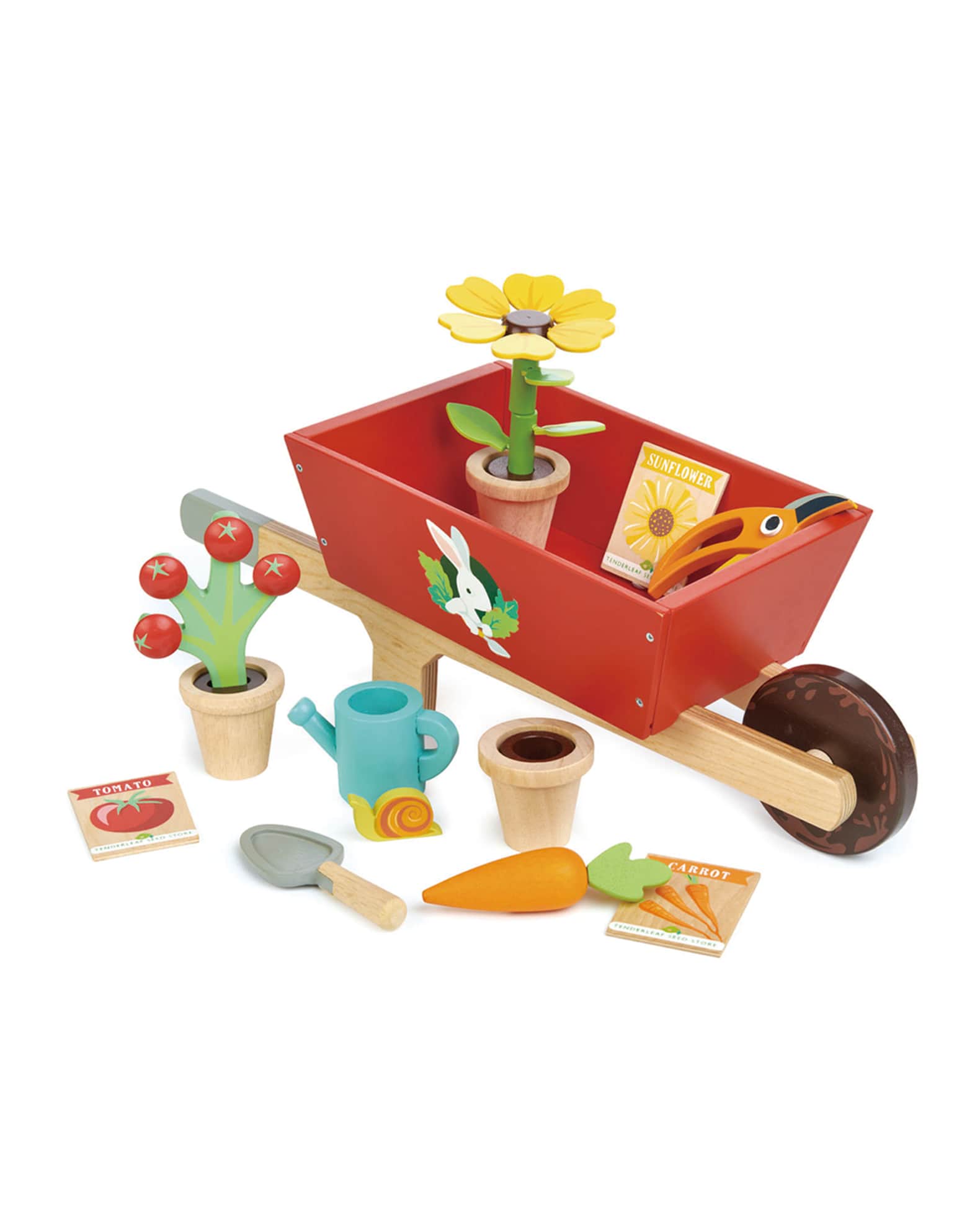 Garden Wheelbarrow Set 1