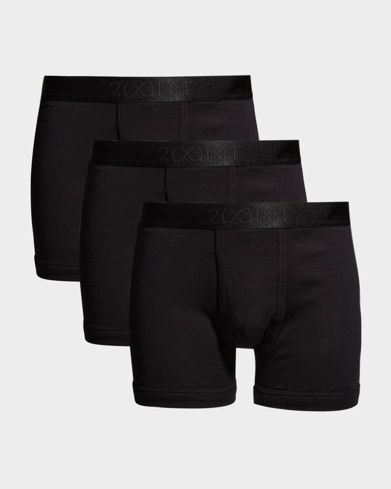 Men's 3-Pack Pima Cotton Boxer Briefs