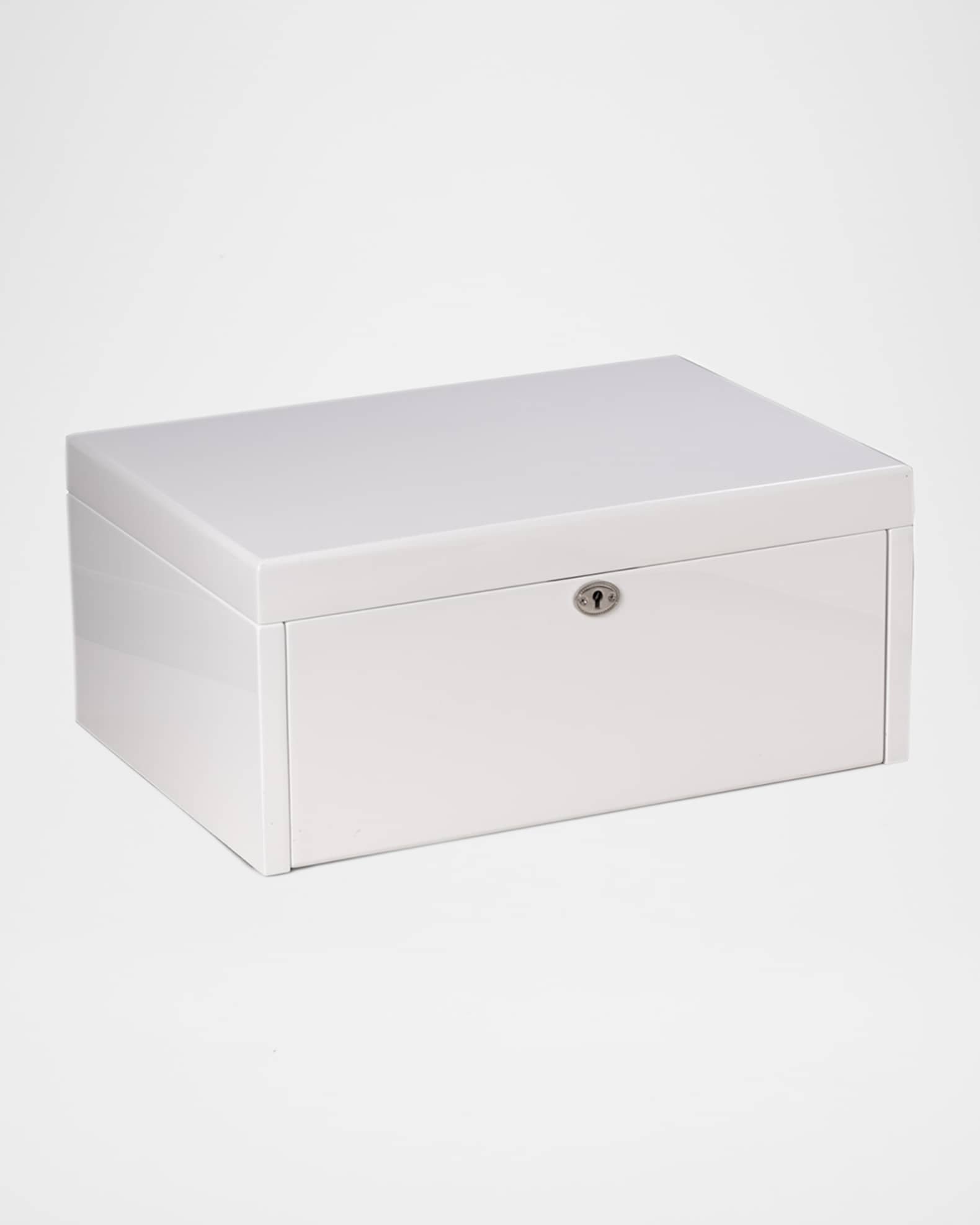 Men's Lacquered Multi-Compartment Jewelry Case 1