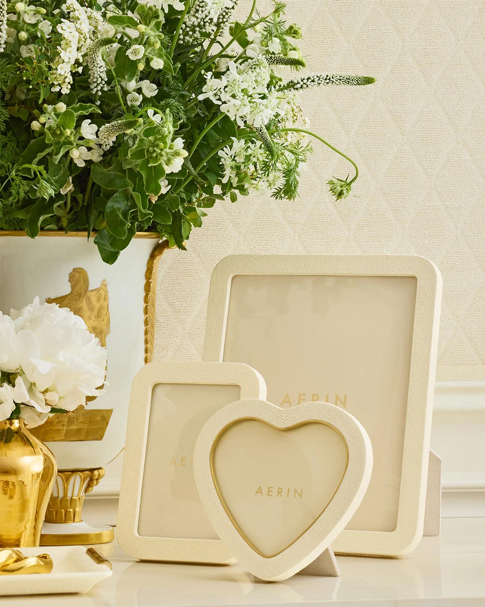 AERIN Modern Faux Shagreen Frame, 5