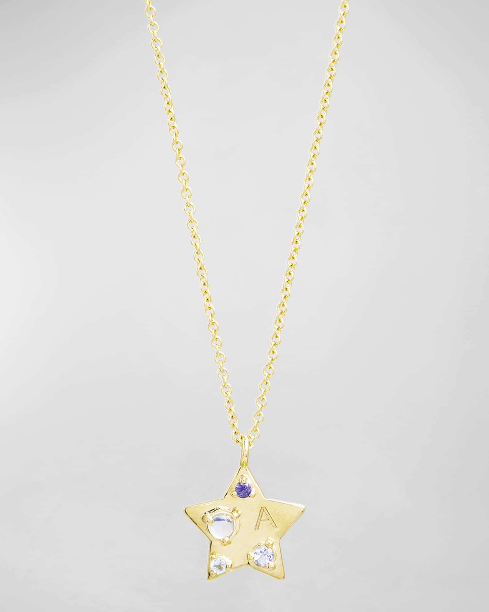Personalized star necklace shop