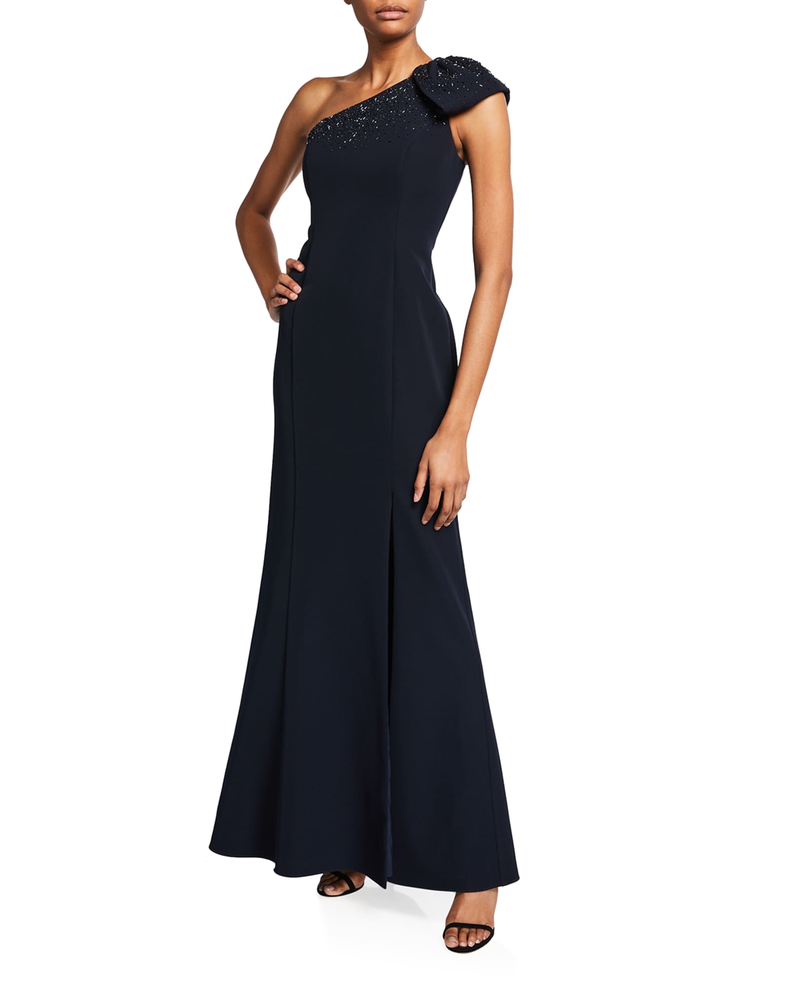 aidan mattox one shoulder
