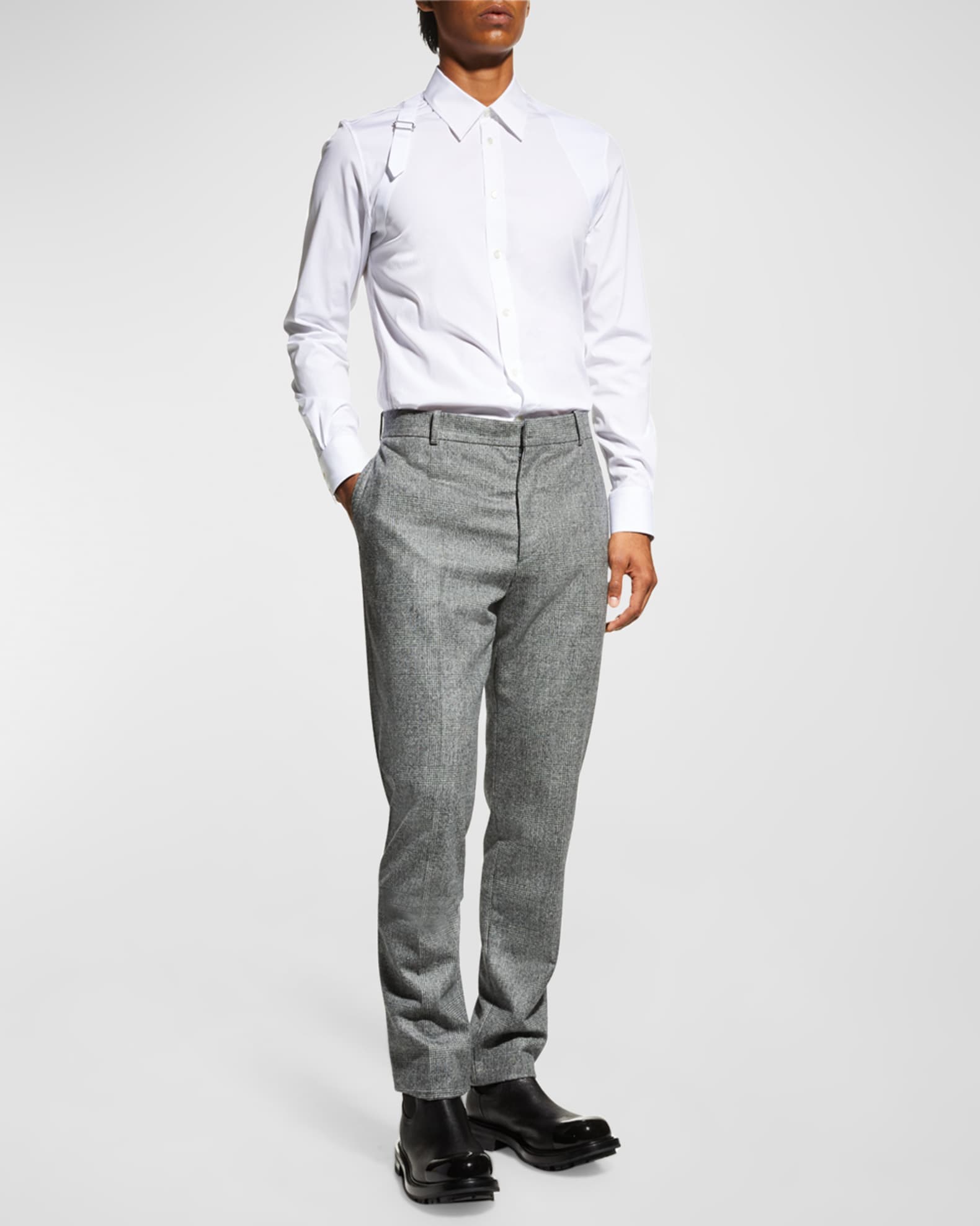 Men's Harness Sport Shirt w/ Strap 1