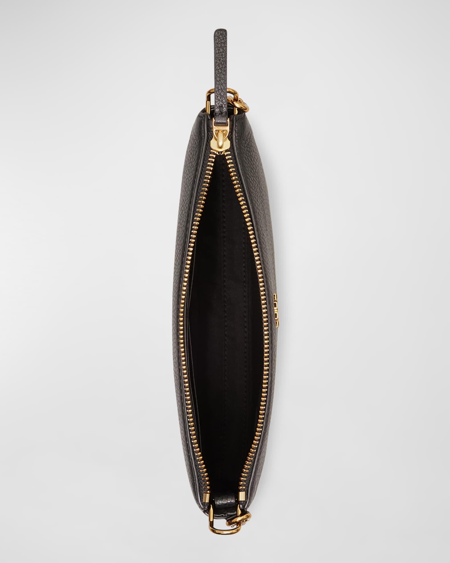 Tory Burch Kira Pebbled Leather TopZip Crossbody Bag Neiman Marcus