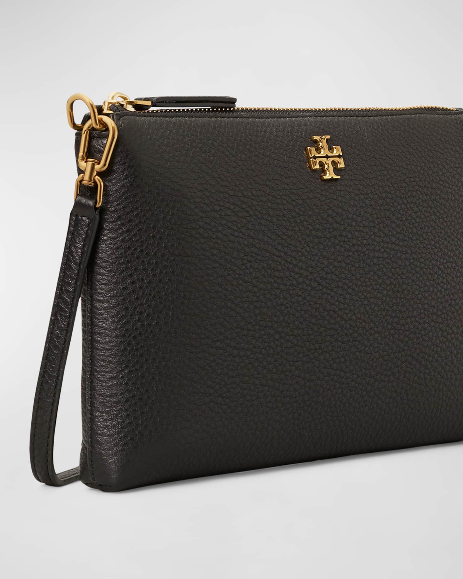 Tory Burch Kira Pebbled Leather TopZip Crossbody Bag Neiman Marcus