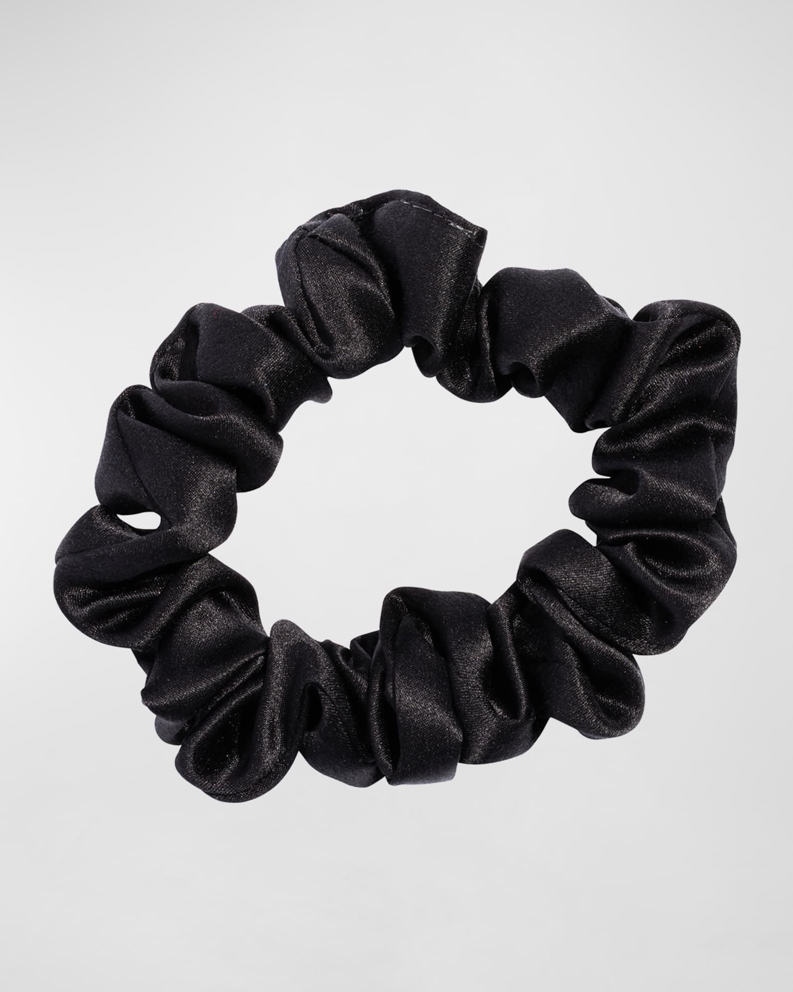 Silk Charmeuse Printed Scrunchie 0