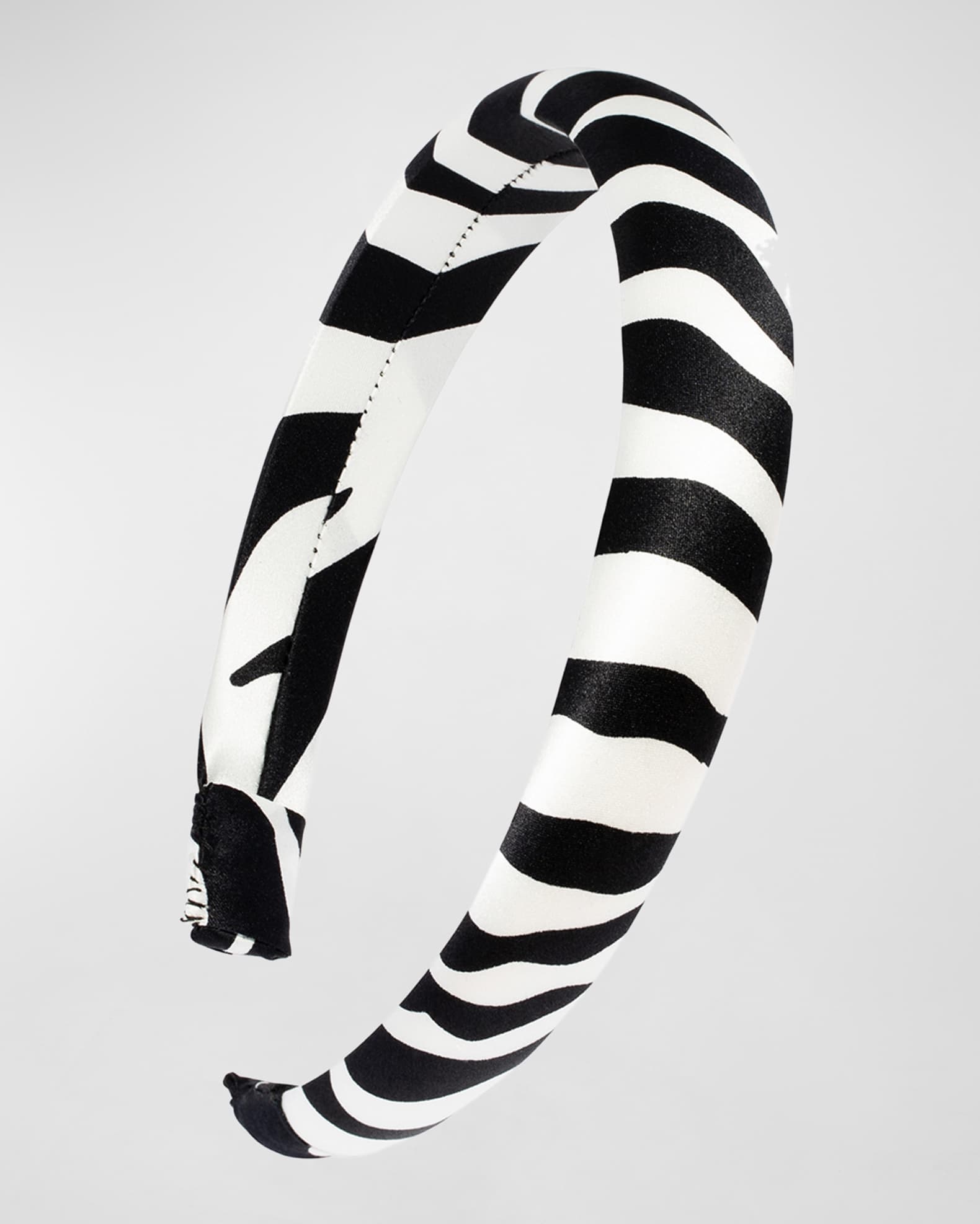 Silk Charmeuse Padded Headband 0