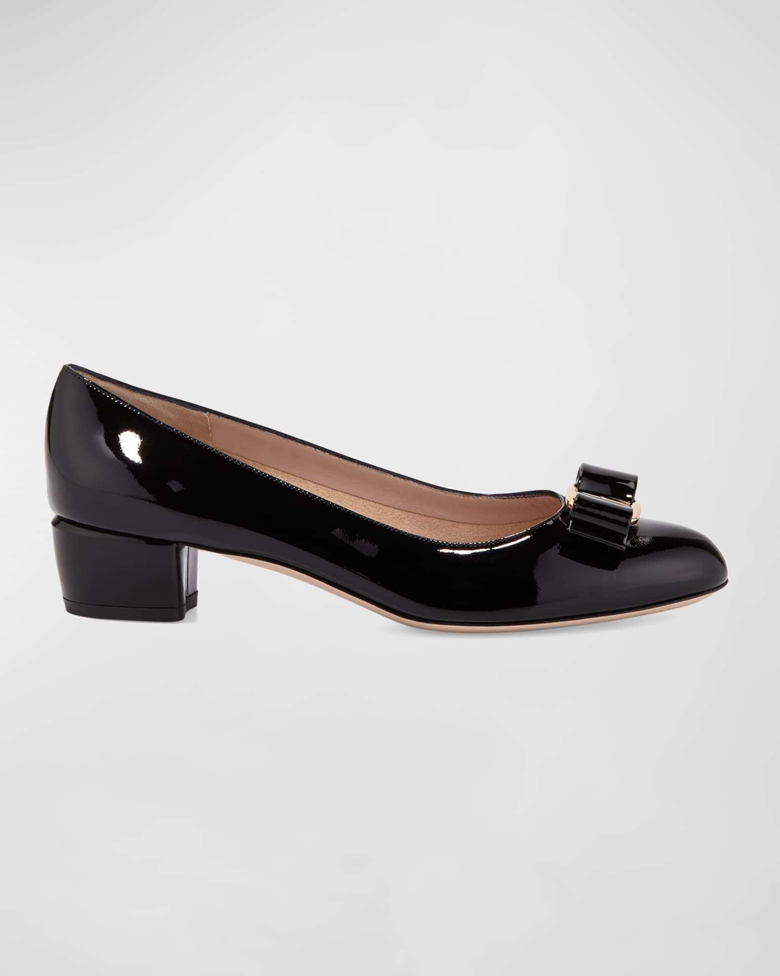 Salvatore ferragamo bow pumps best sale