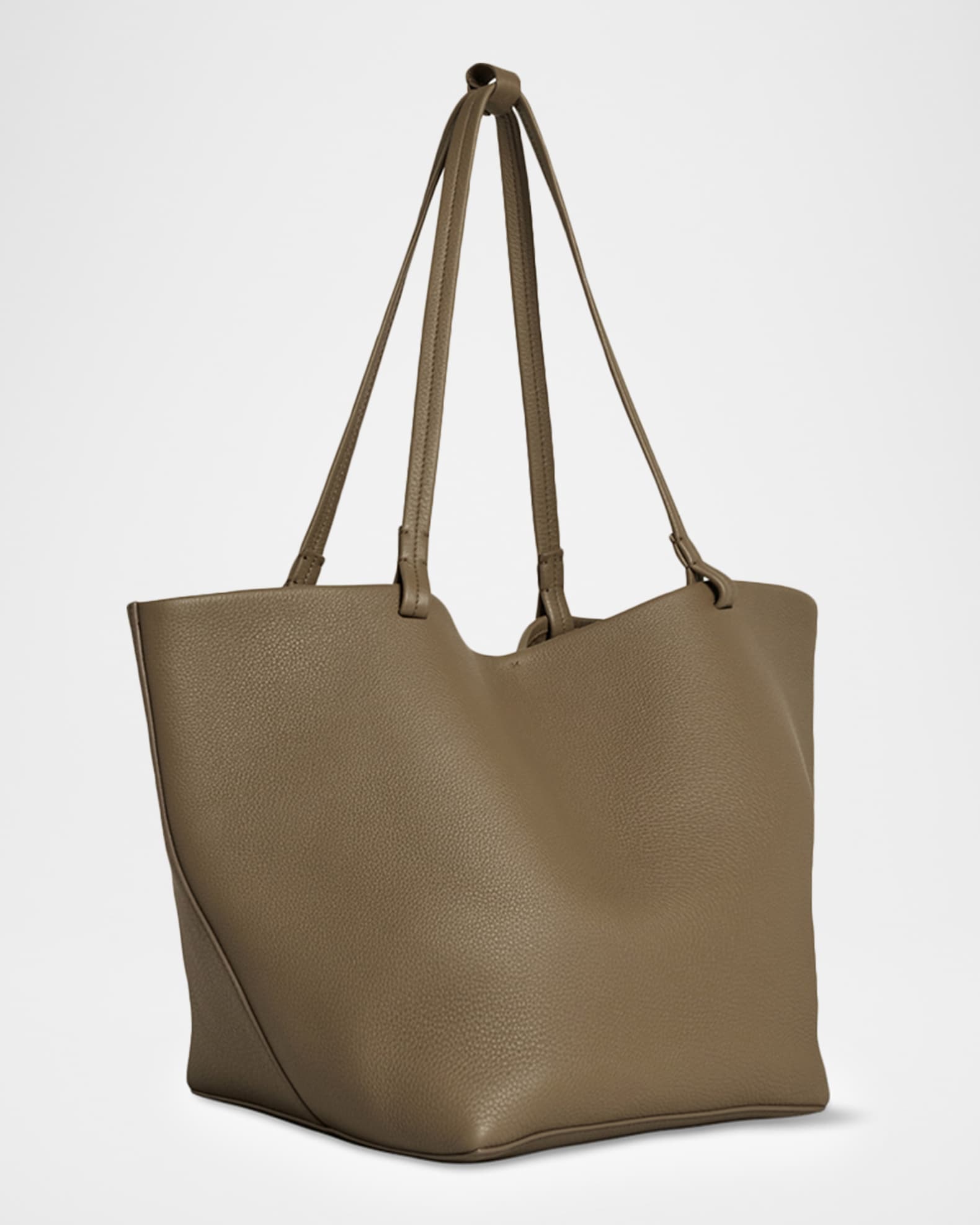 THE ROW Park Tote Three in Lux Grained Calfskin | Neiman Marcus