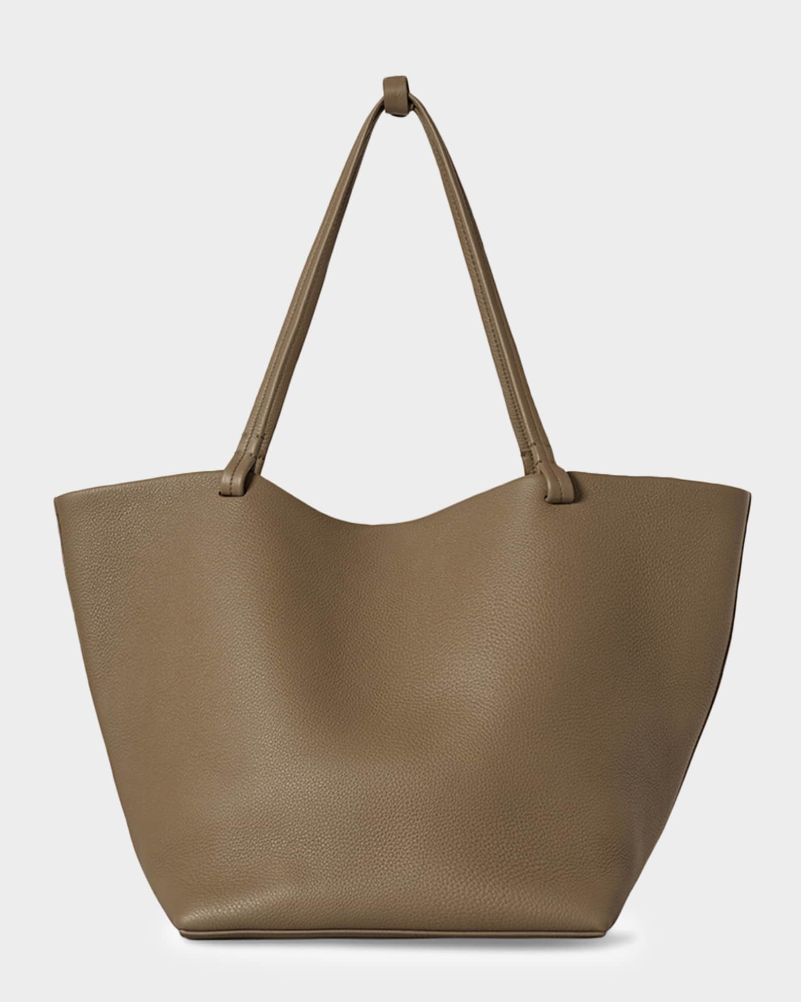 THE ROW Park Tote Three in Lux Grained Calfskin | Neiman Marcus