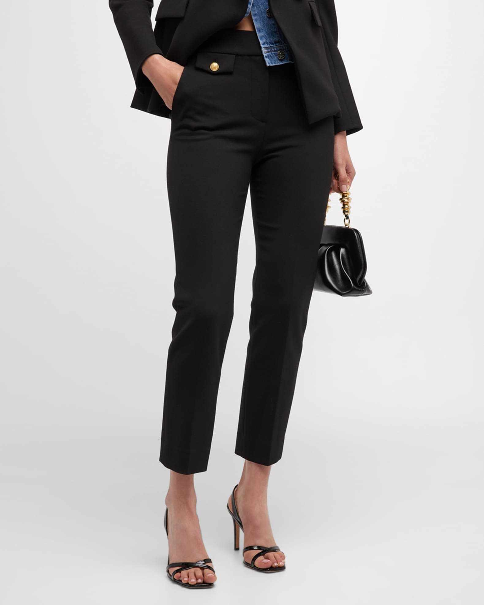 Renzo Straight Crop Pants 1