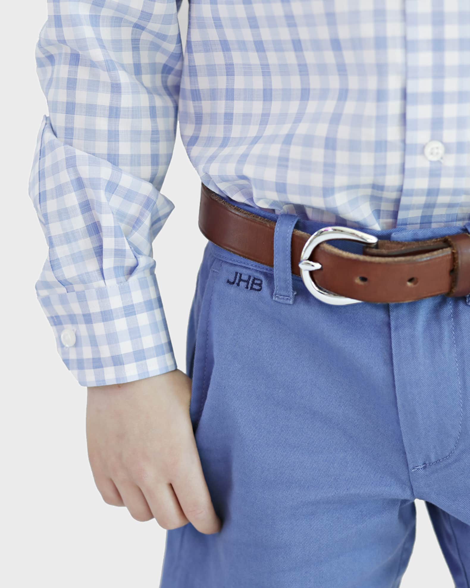 Brown Bowen and Company Sweetgrass Shorts - Monogram Option, Size 4-18