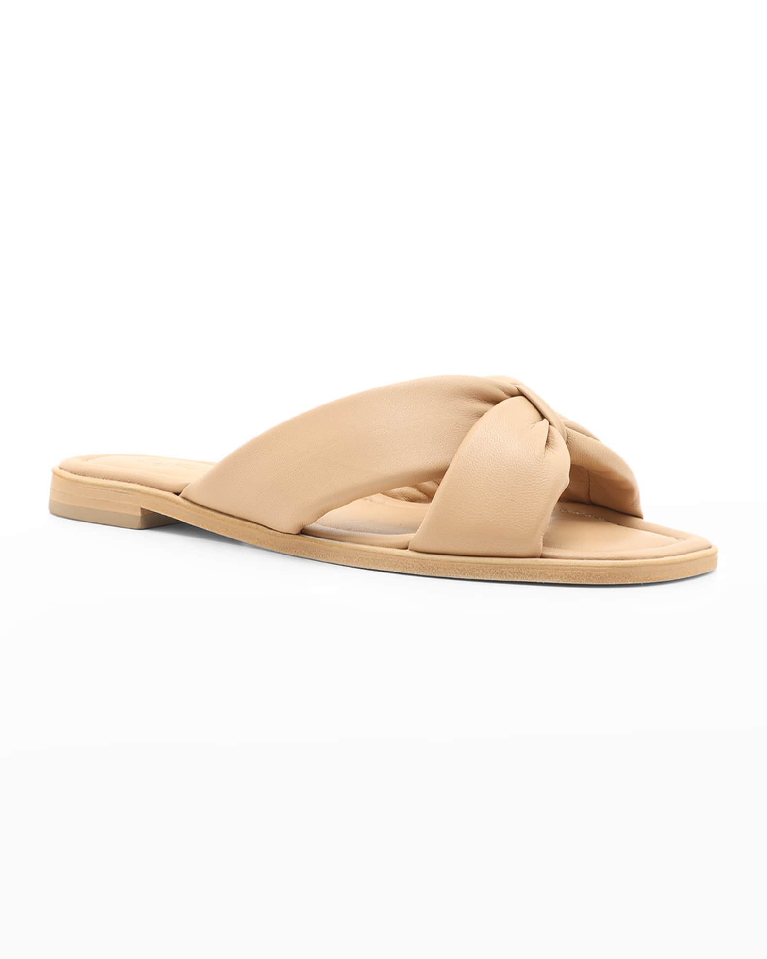 Schutz Fairy Crisscross Beach Sandals | Neiman Marcus
